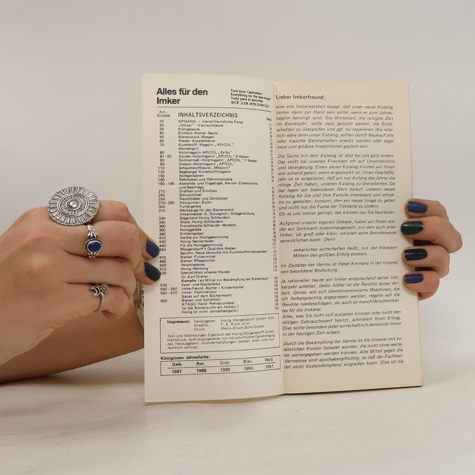 Autorenkollektiv Bienenzuchtgeräte Katalog 87-88.