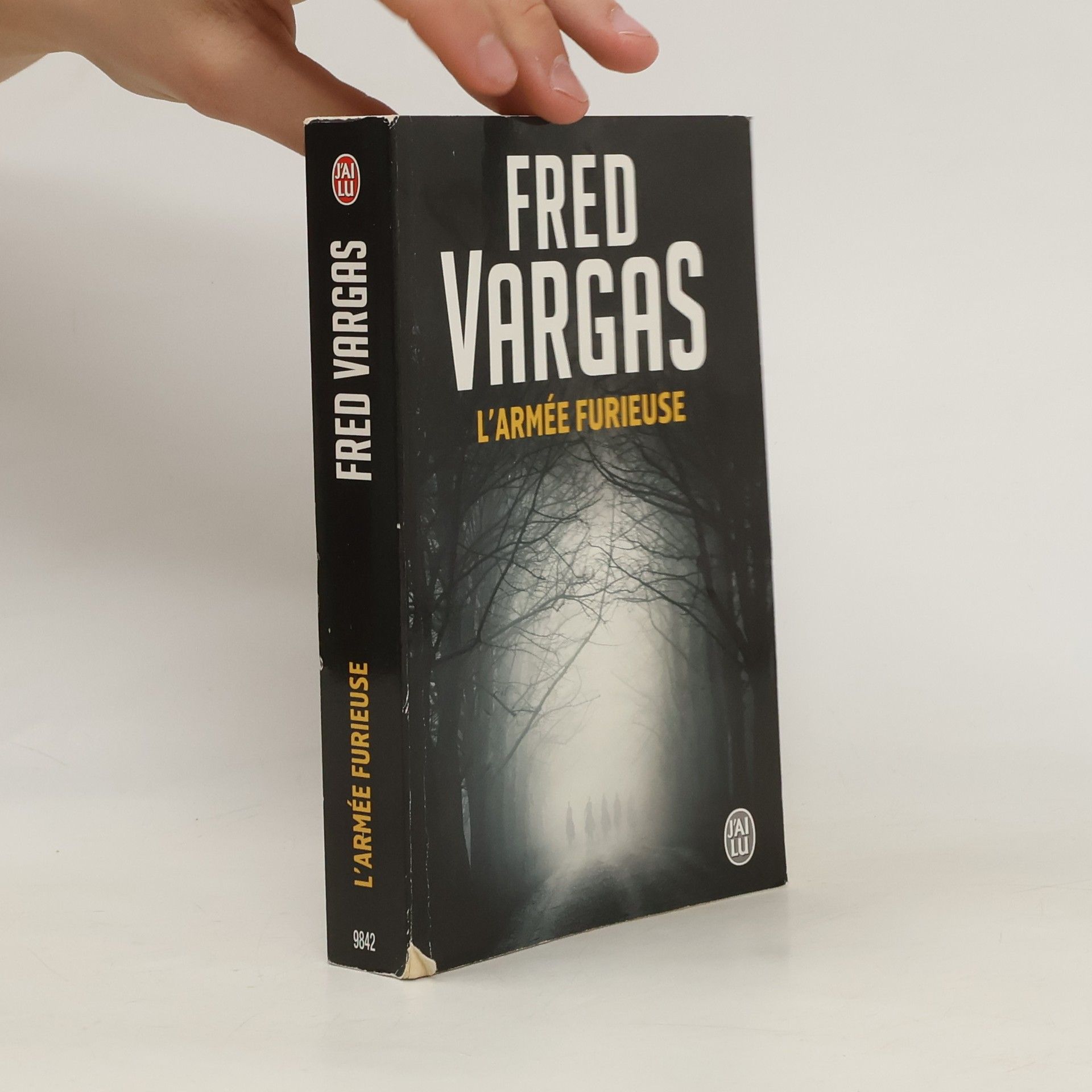 Fred Vargas L'armée furieuse. Die Nacht des Zorns, französische Ausgabe