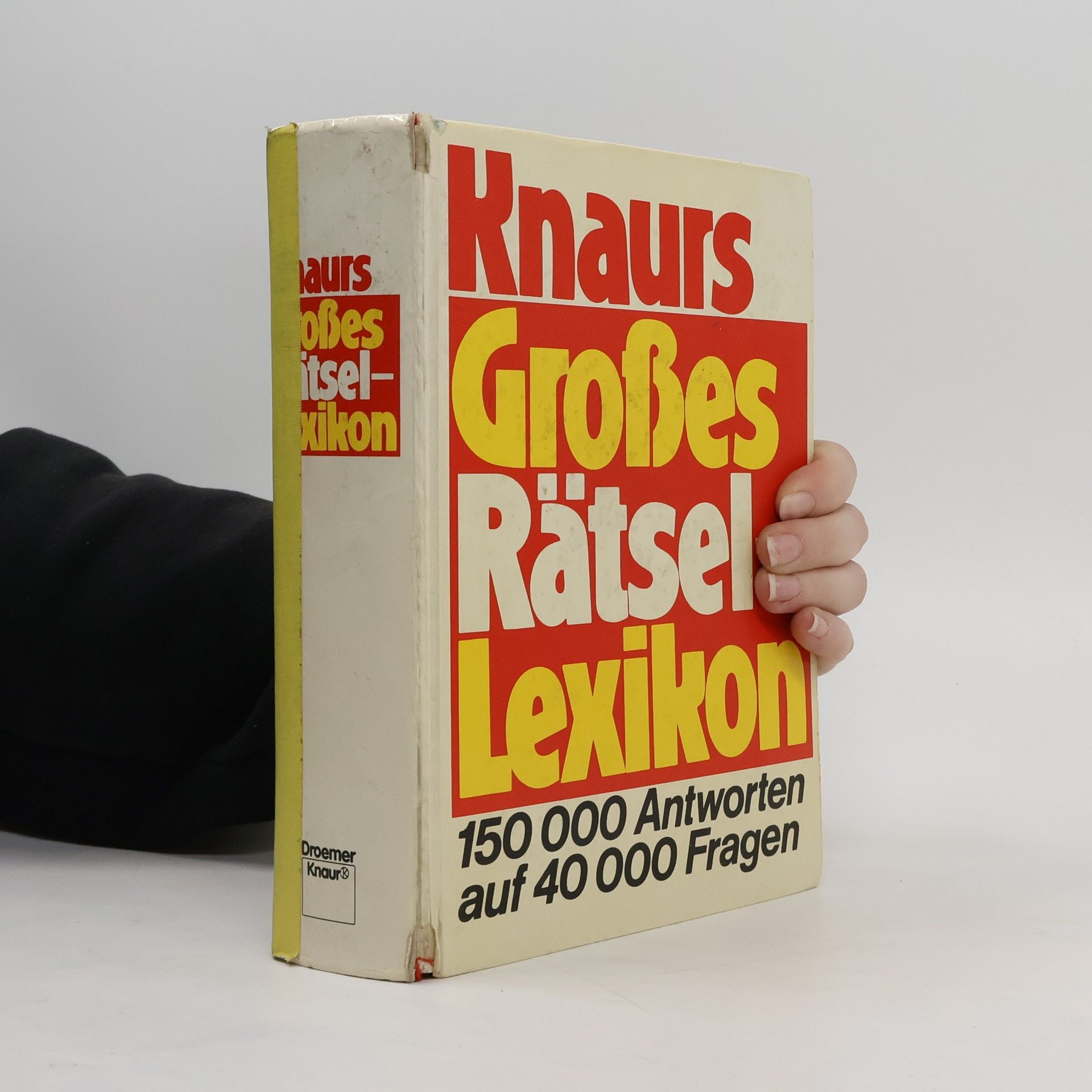 Joe H. Kirchberger Knaurs grosses Rätsel-Lexikon