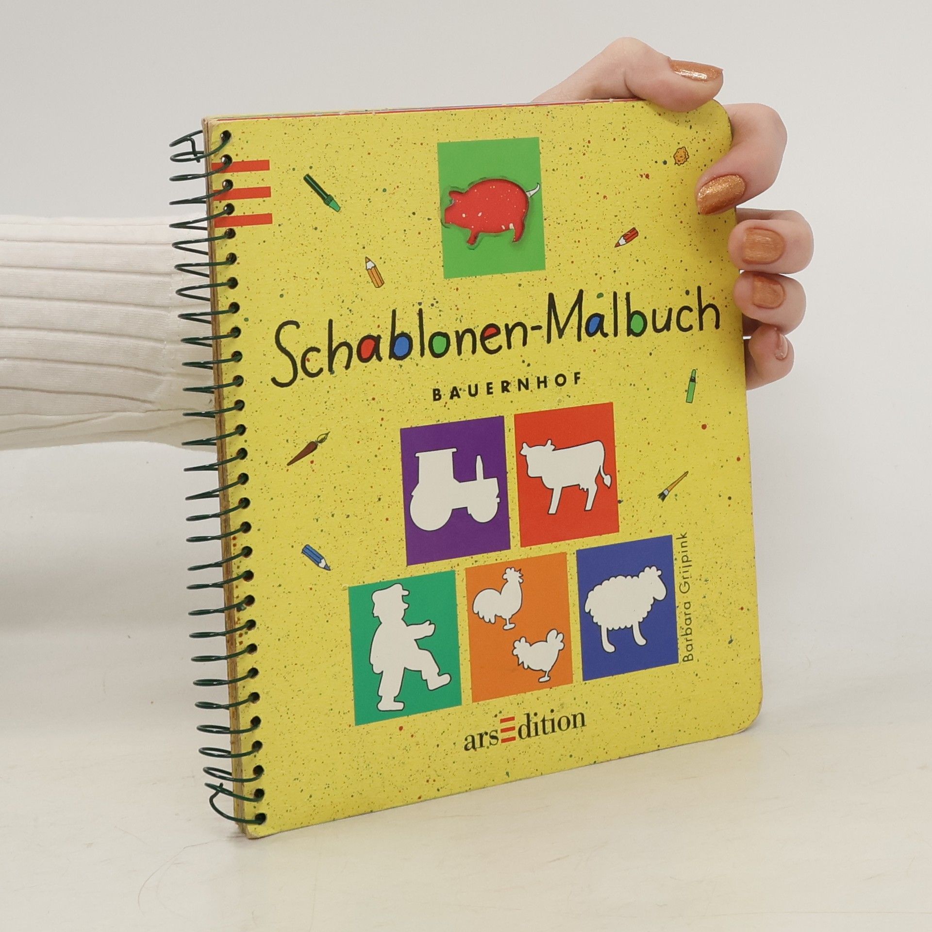 Collectif d'auteurs Schablonen-Malbuch