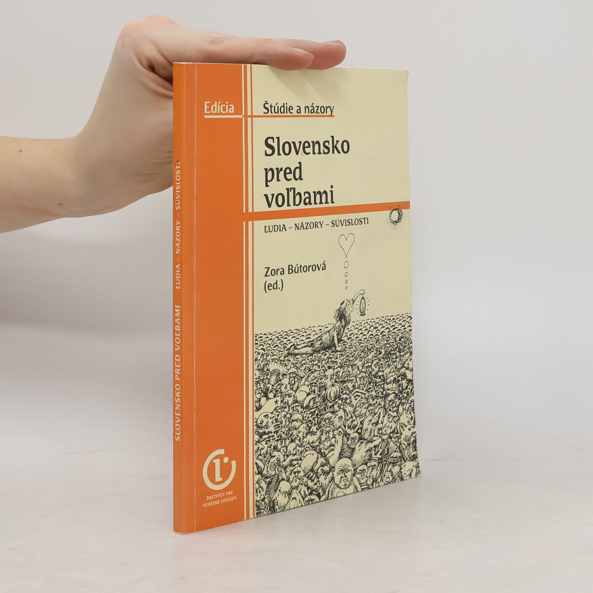 Zora Bútorová Slovensko pred vol̕bami