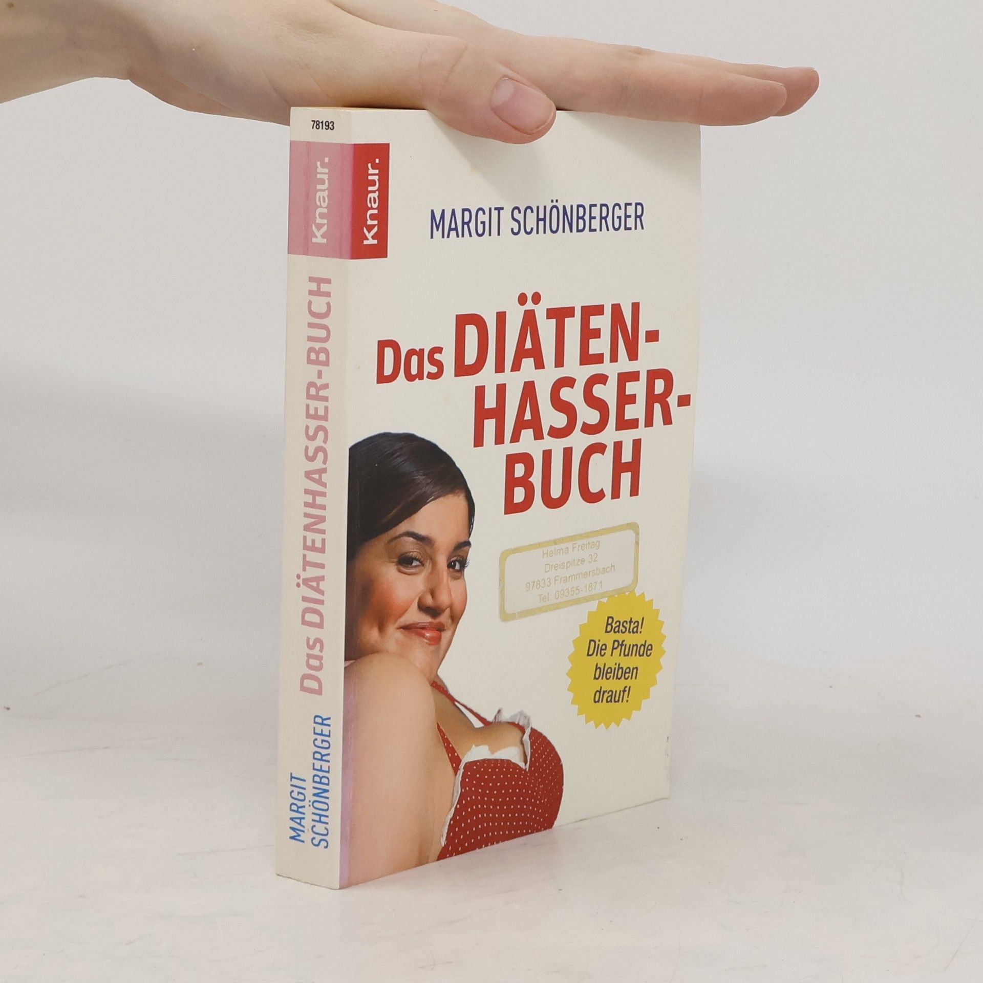 Margit Schönberger Das Diätenhasser-Buch