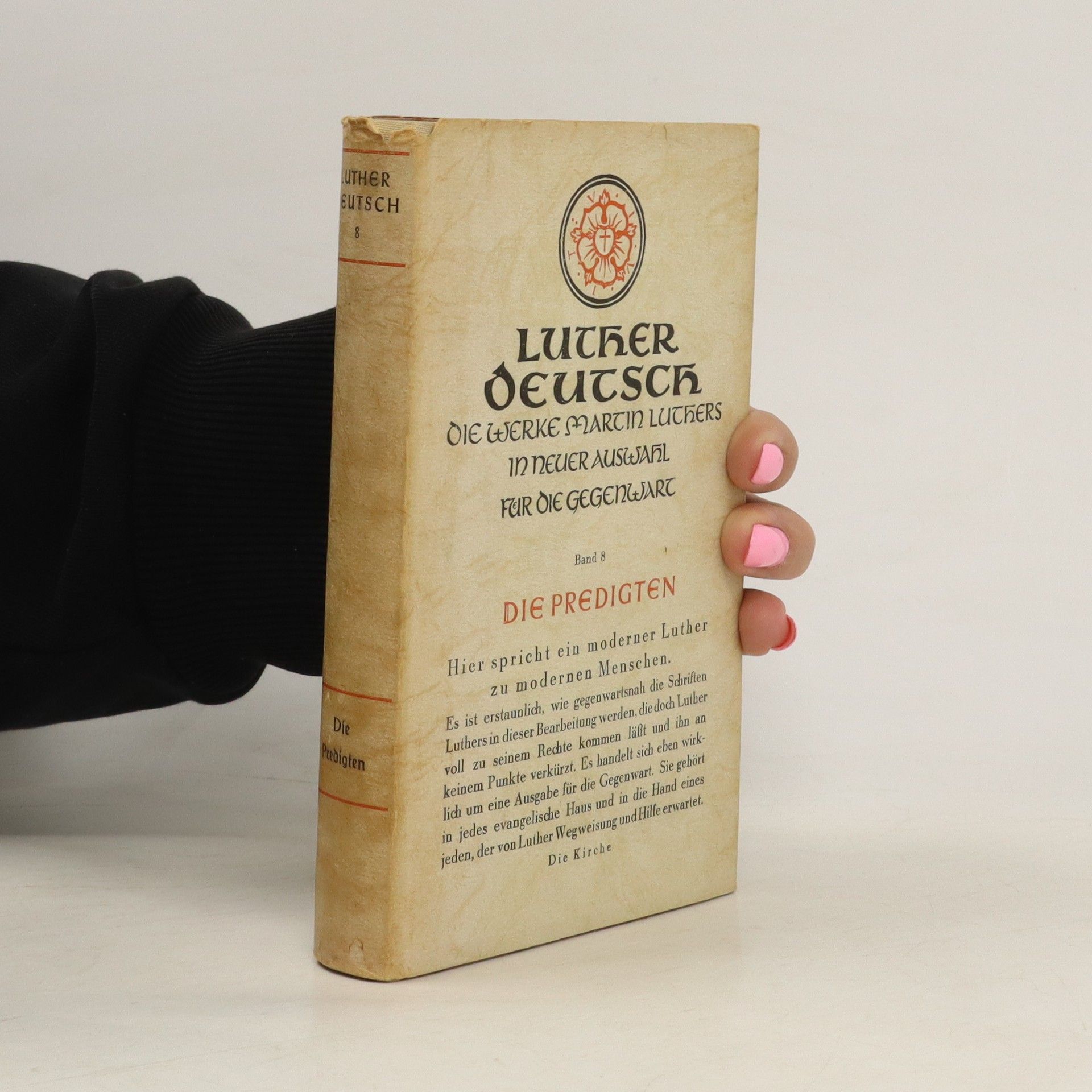 Martin Luther Luther Deutsch 8. Die Predigten