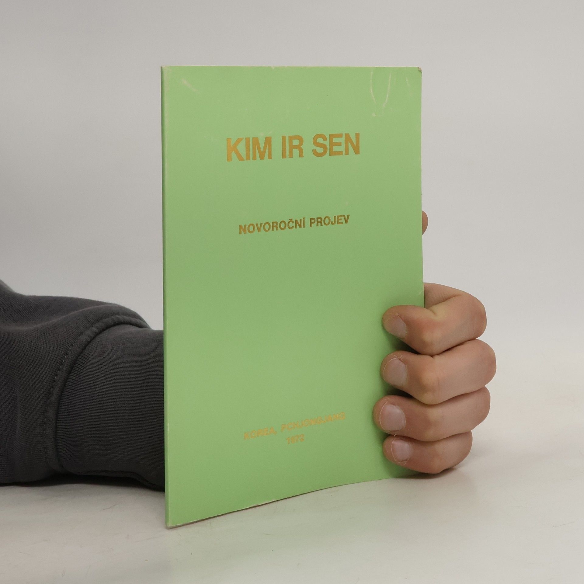 Kim Ir Sen Novoroční projev 1. ledna 1972