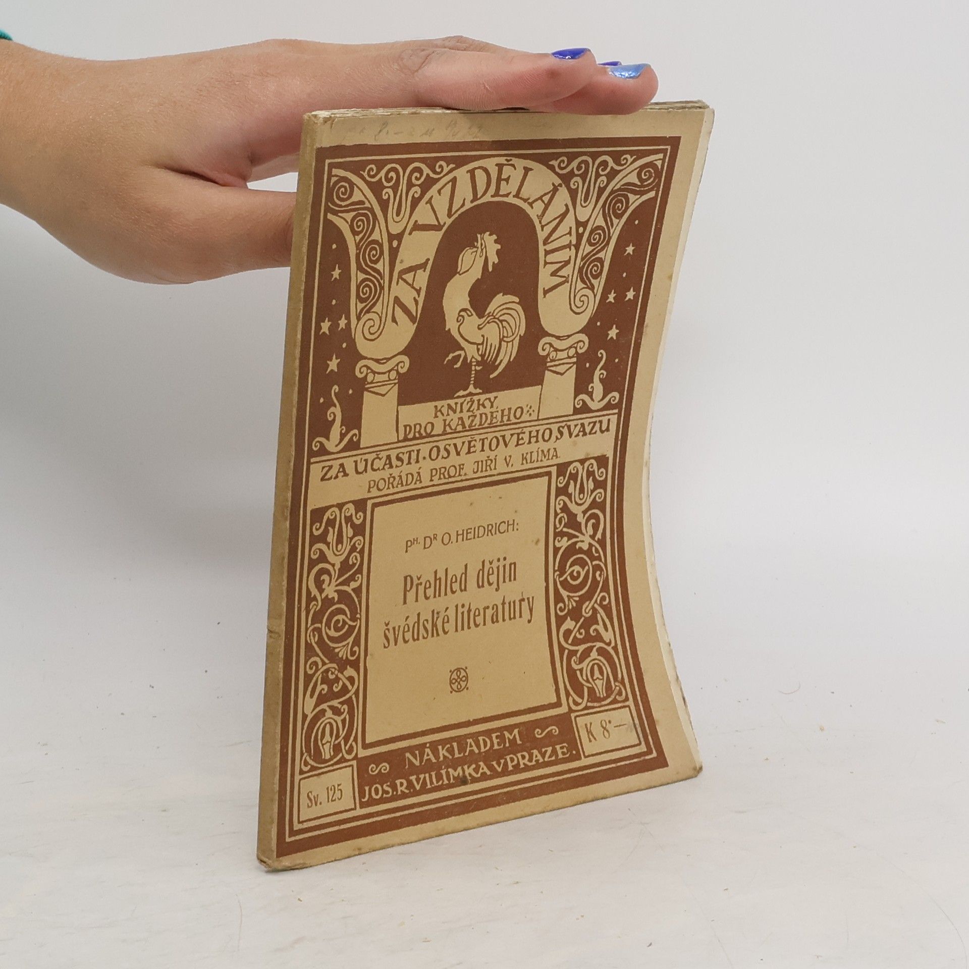 Oldřich Heidrich Přehled dějin švédské literatury