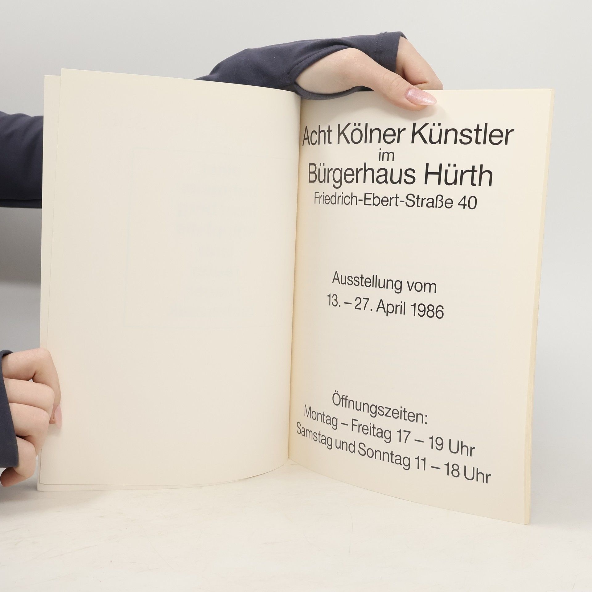 kolektiv Art Mal Acht. Acht Kölner Künstler im Bürgerhaus Hürth