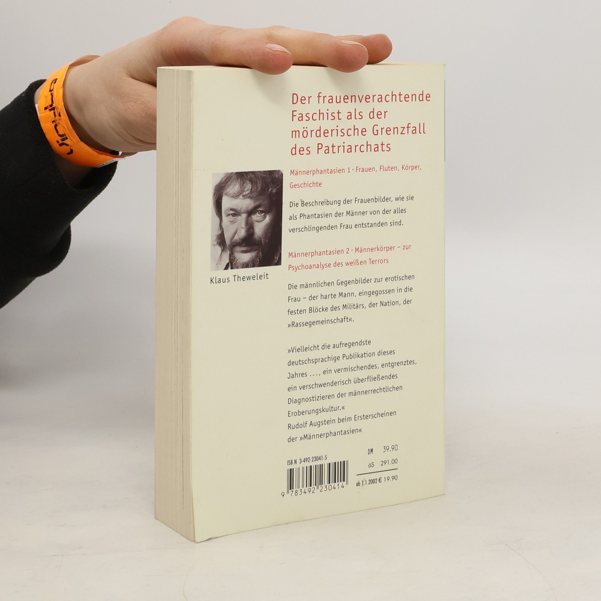 Klaus Theweleit Männerphantasien