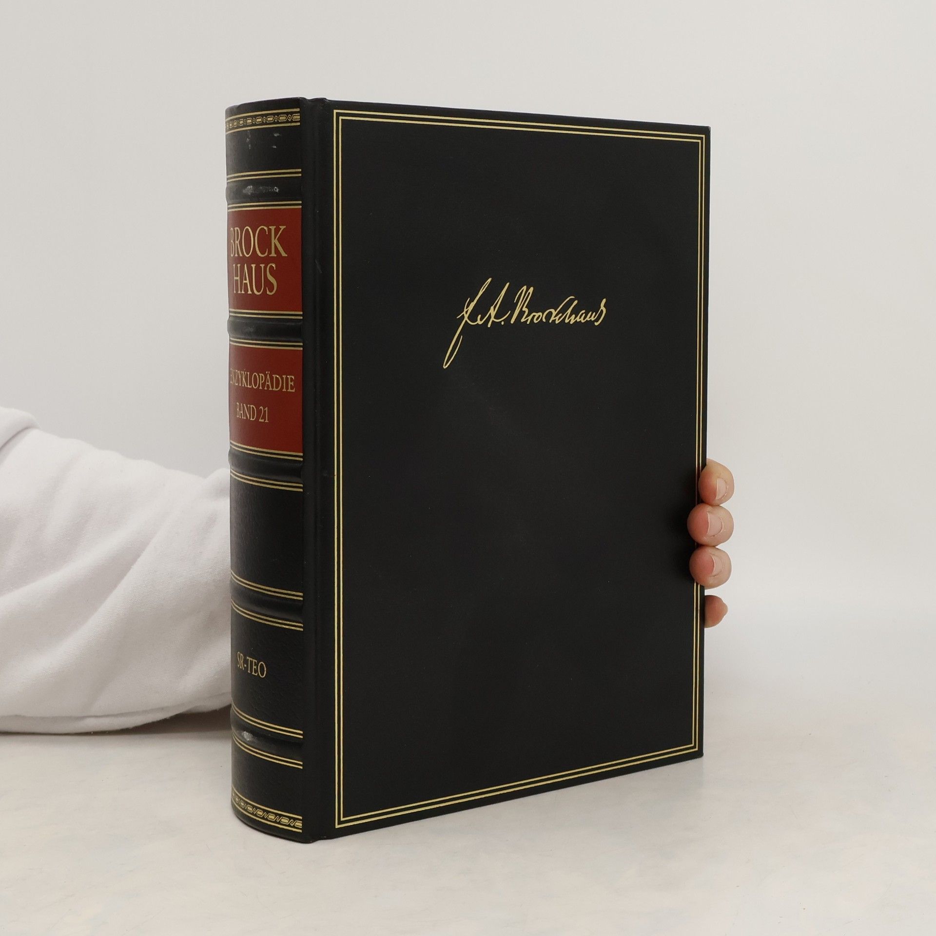 Autores varios Brockhaus Enzyklopädie. Band 21. Sr-Teo