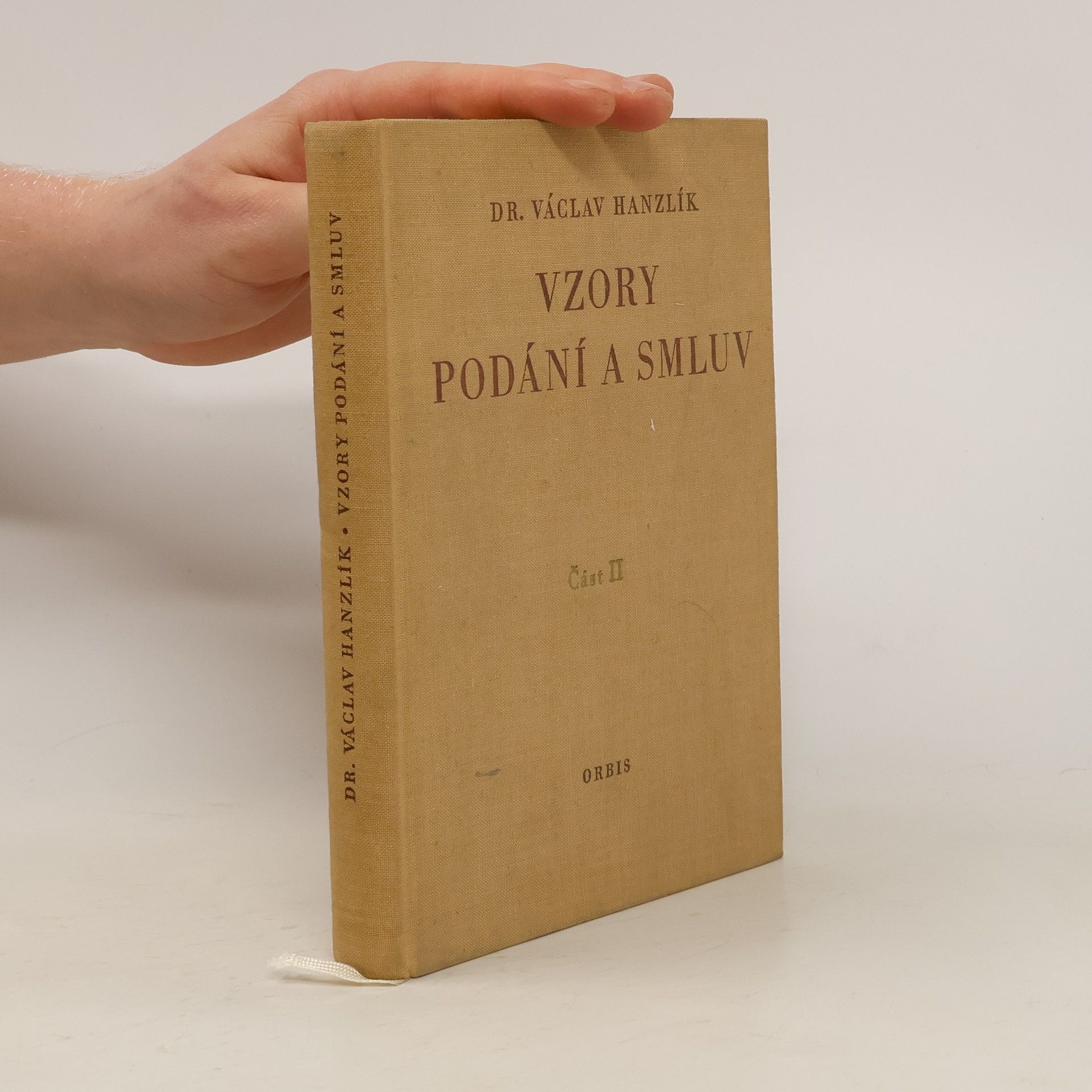Václav Hanzlík Vzory podání a smluv II