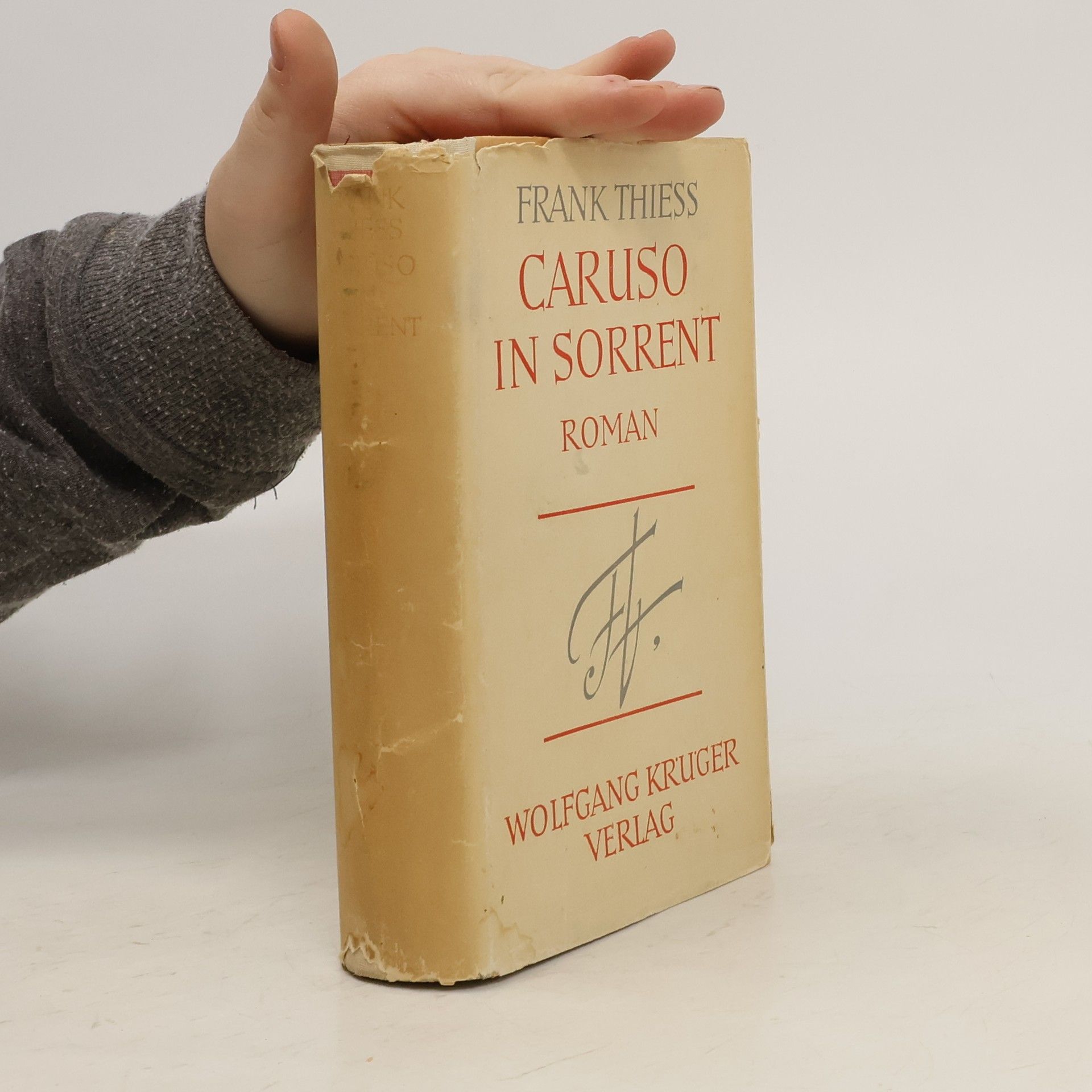Frank Thiess Caruso in Sorrent