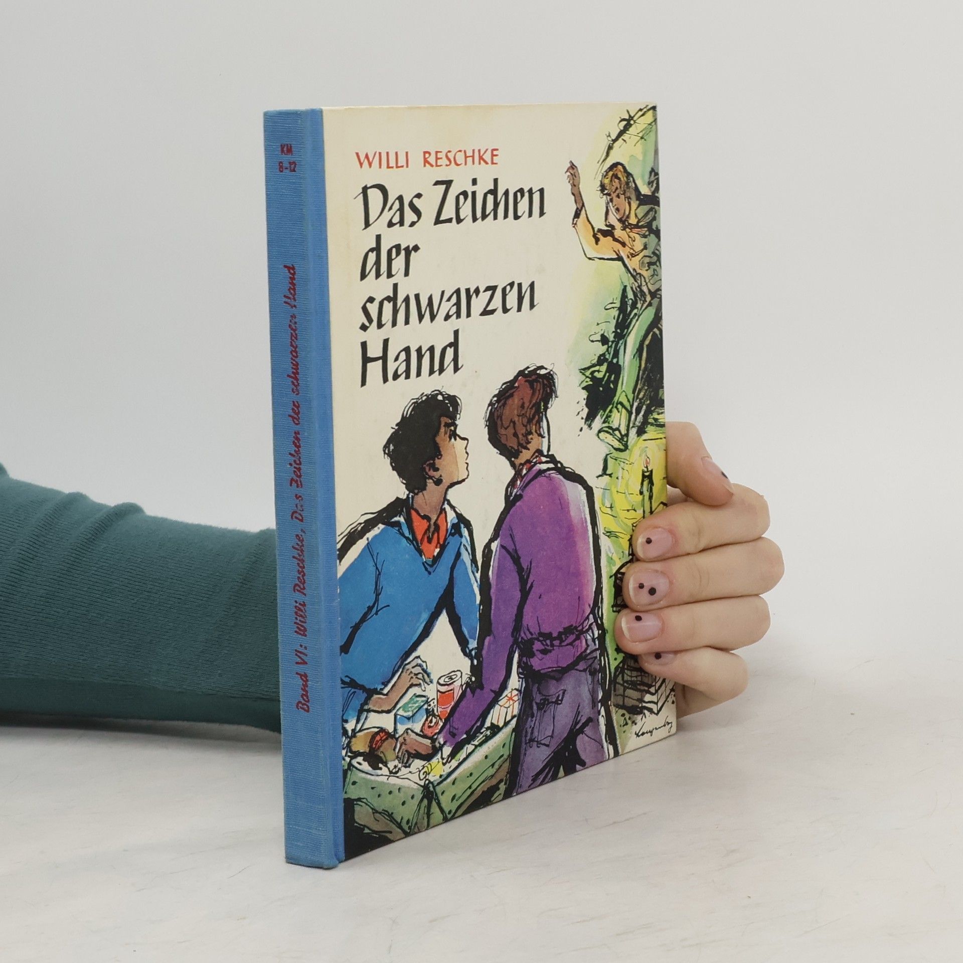 Willi Reschke Das Zeichen der schwarzen Hand