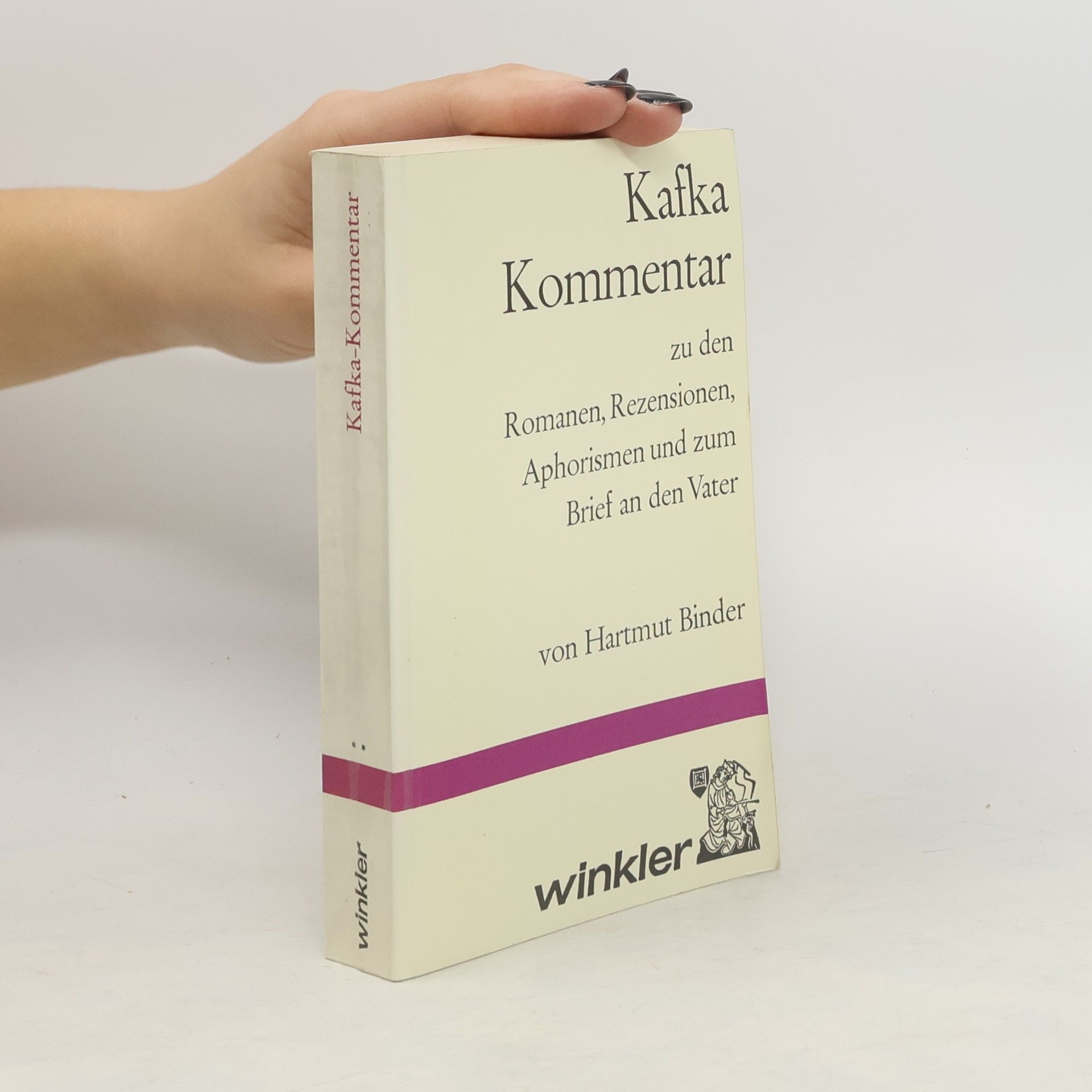 Hartmut Binder Kafka-Kommentar