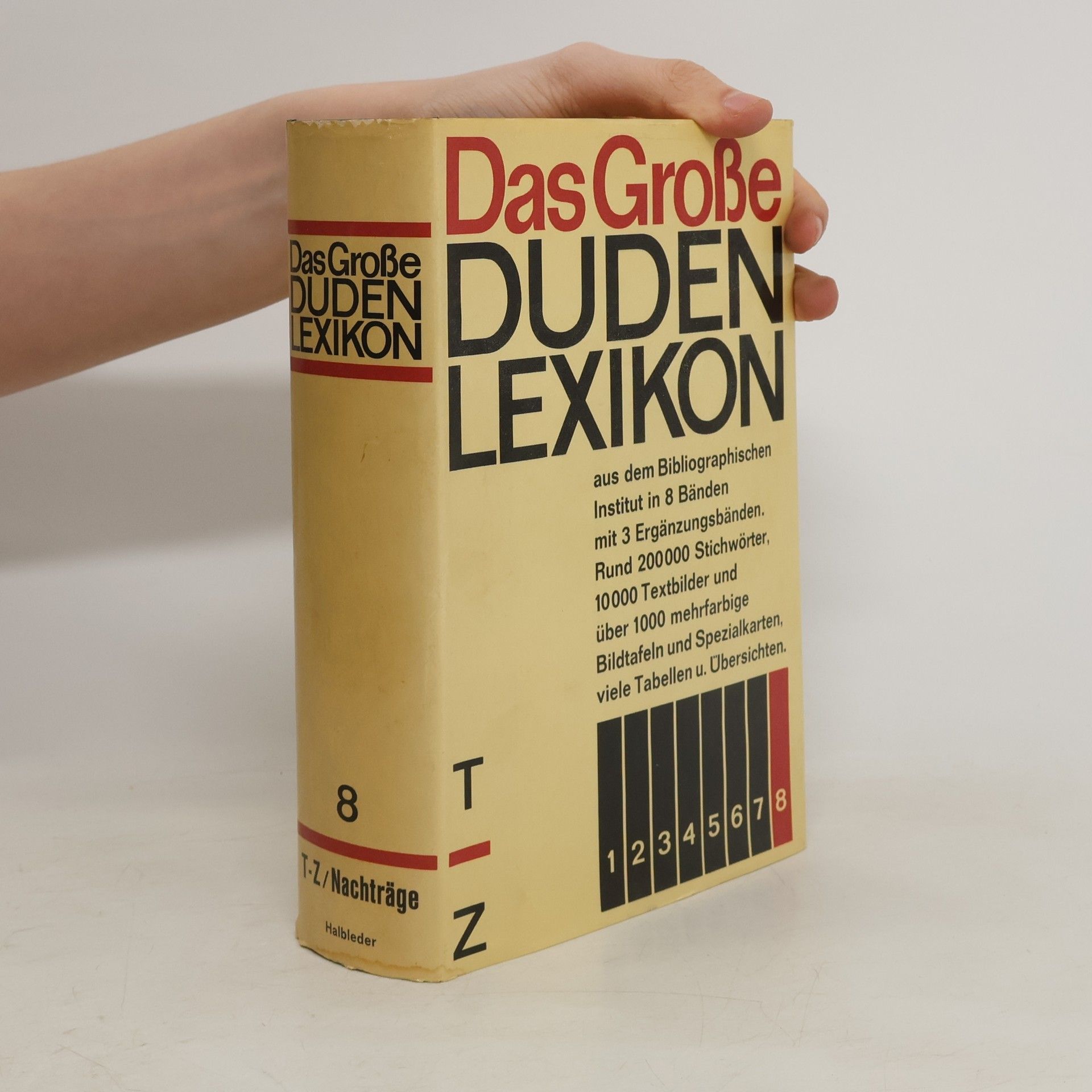 kolektiv Das Grosse Duden-Lexikon 8, T-Z