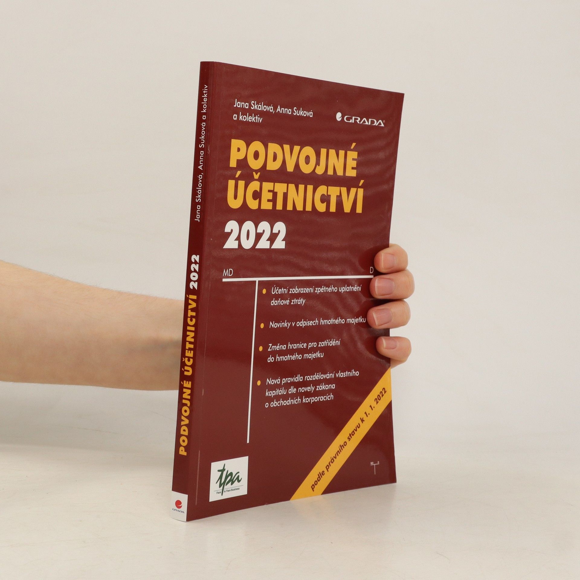 Jana Skálová Podvojné účetnictví 2022