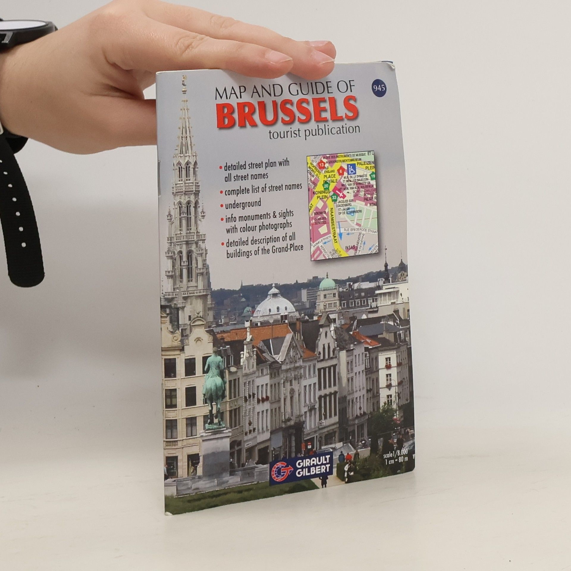 Autorenkollektiv Map & Guide of Brussels