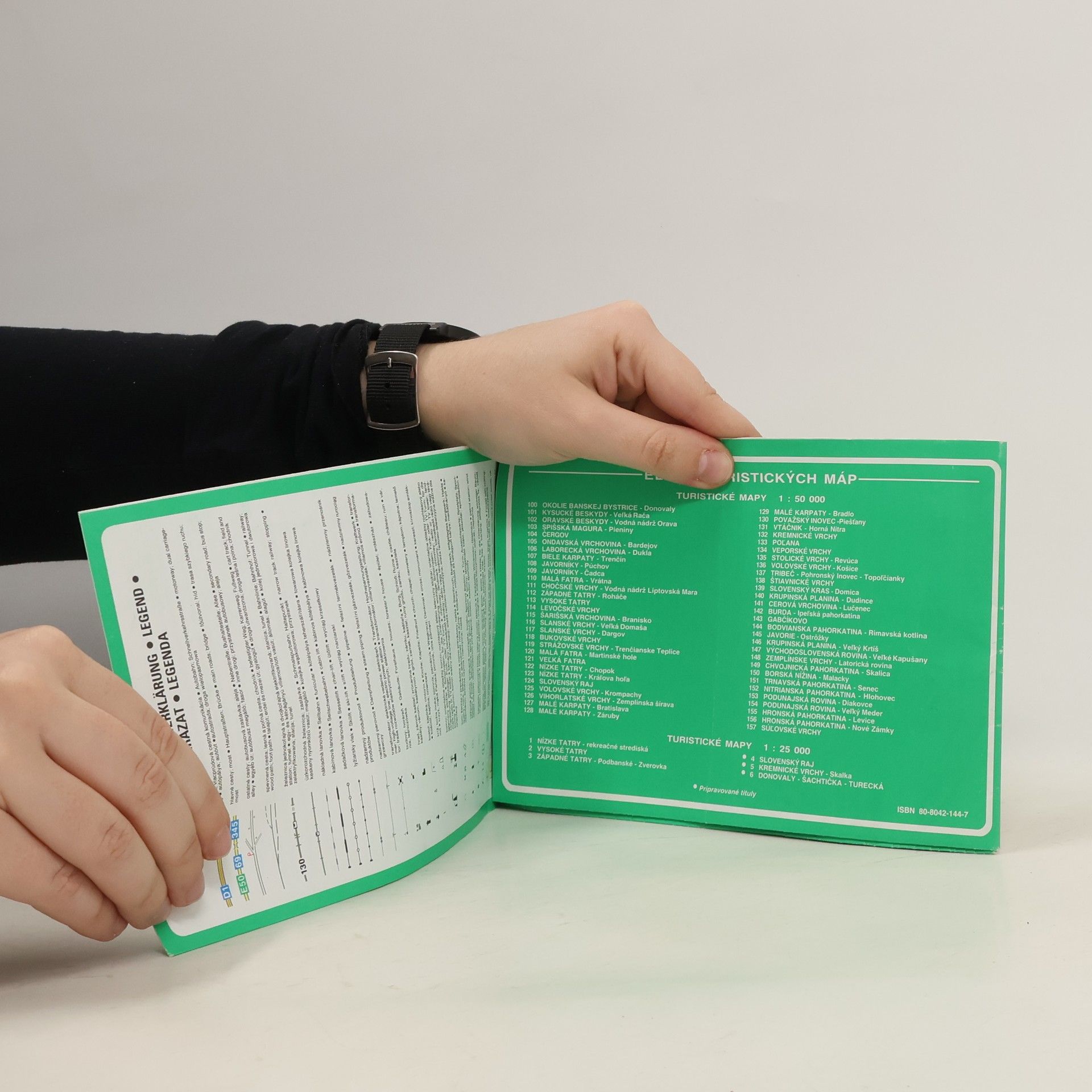 Autorenkollektiv Okolie Banskej Bystrice Donovaly 1:50 000