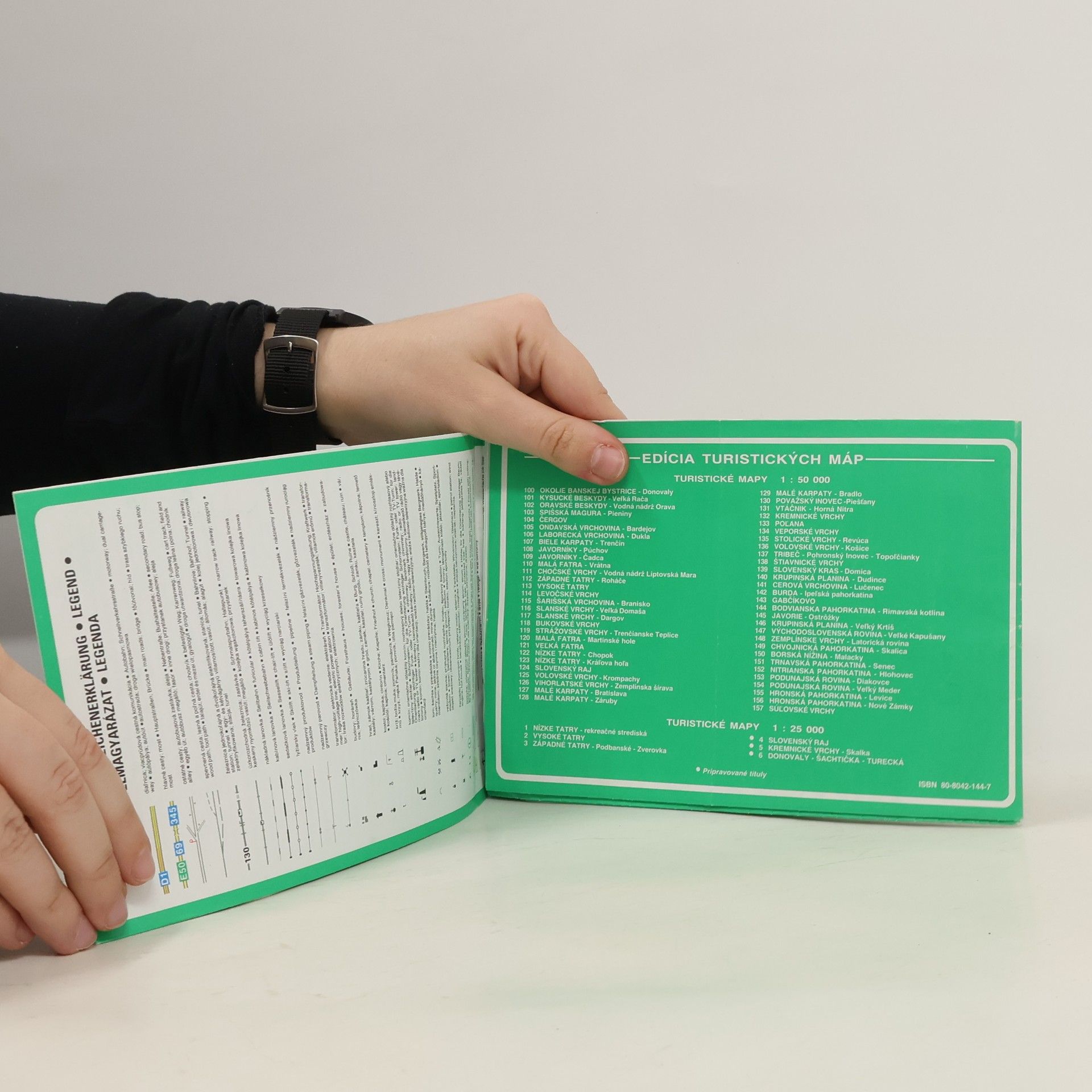 Autorenkollektiv Okolie Banskej Bystrice Donovaly 1:50 000