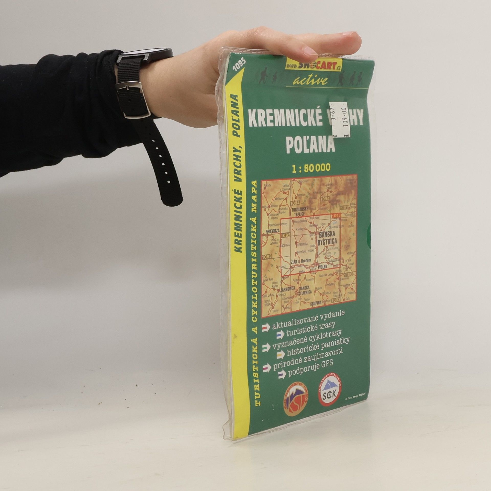 kolektiv Kremnické vrchy, Poľana. Turistická mapa 1:50 000