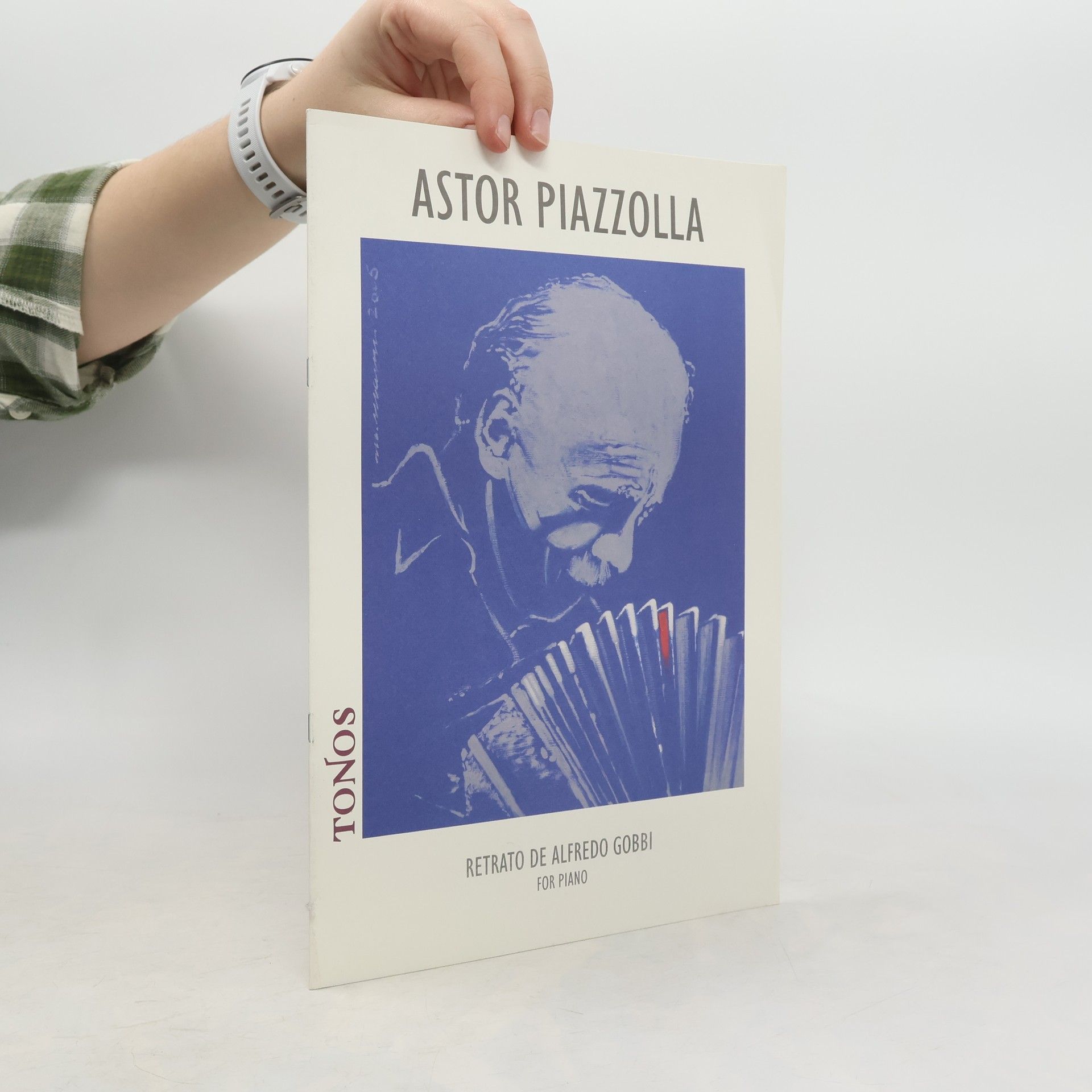 Astor Piazzolla Retrato de Alfredo Gobbi