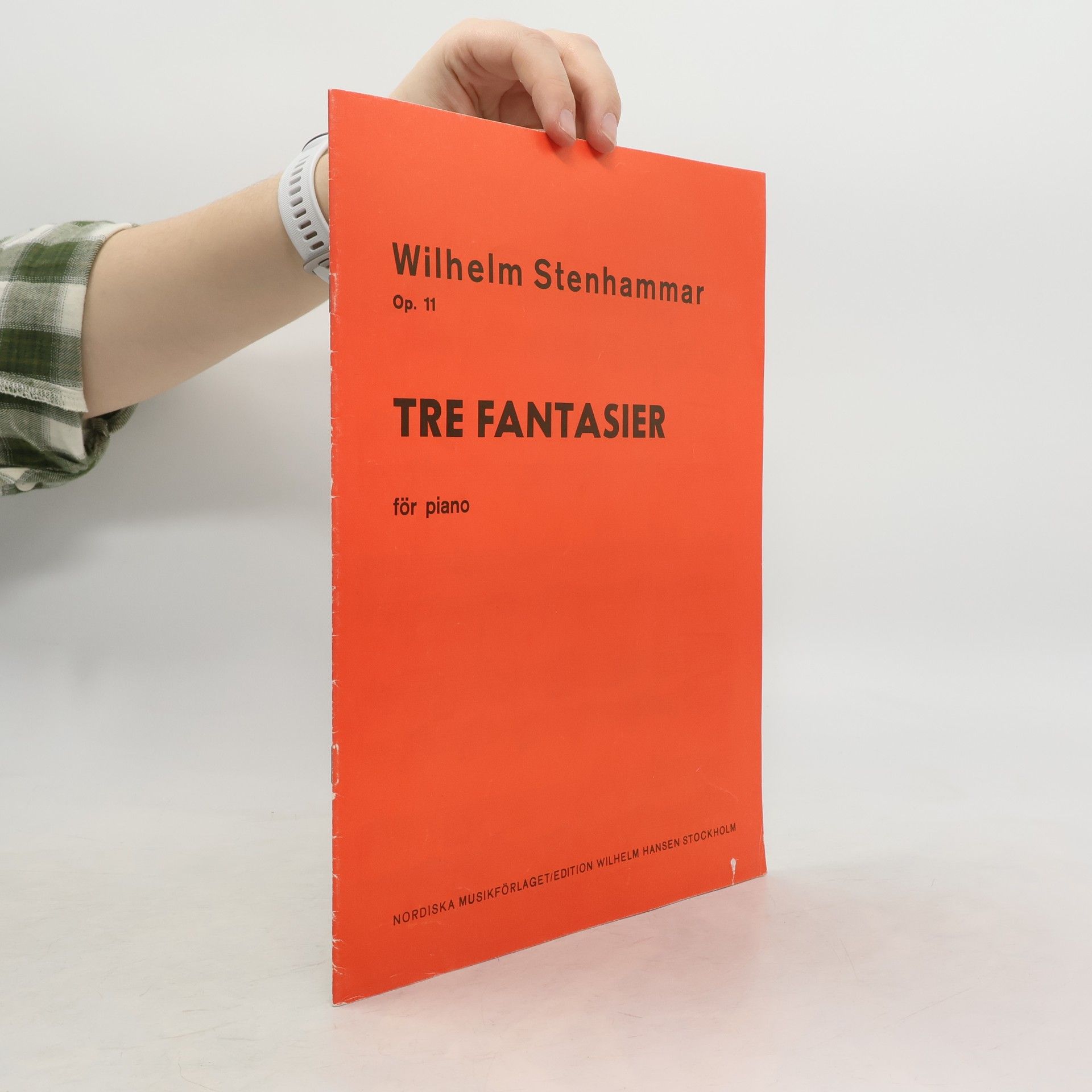 Wilhelm Stenhammar Tre Fantasier för piano