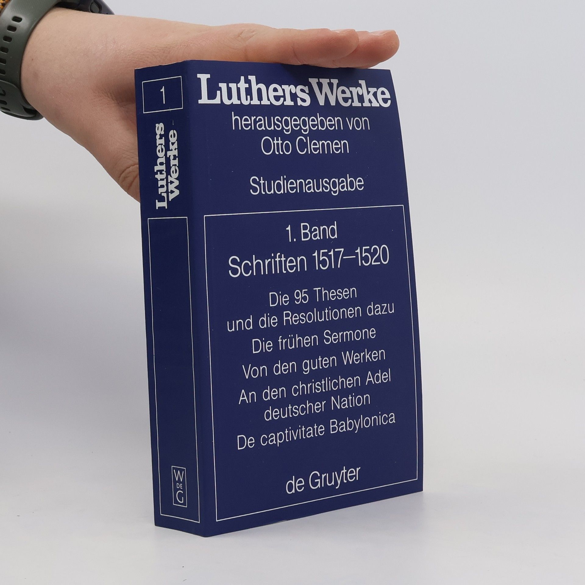 Martin Luther Luthers Werke in Auswahl