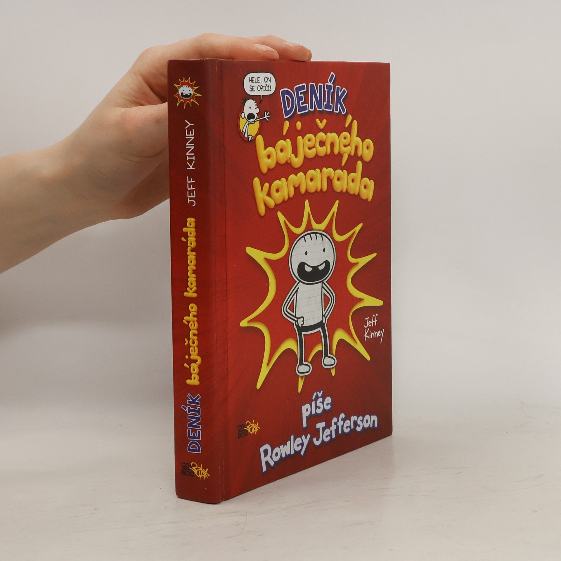 Jeff Kinney Deník báječného kamaráda. Píše Rowley Jefferson