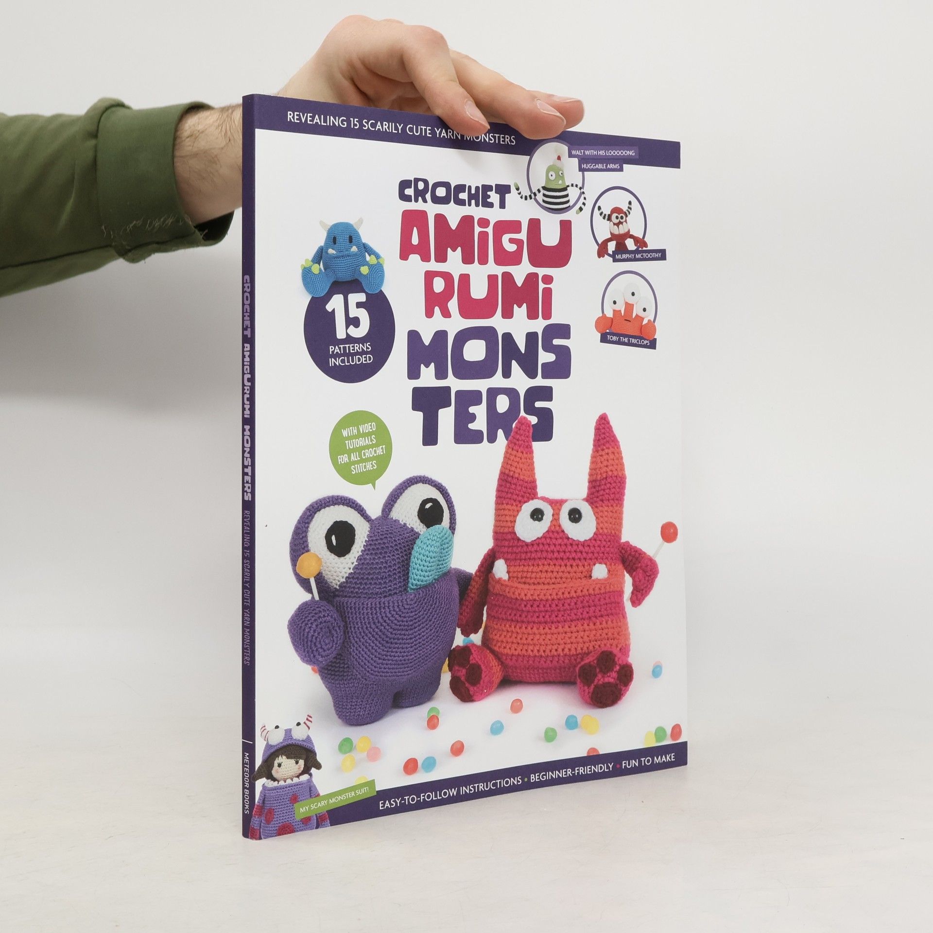 Kolektiv autorů Crochet Amigu Rumi Monsters