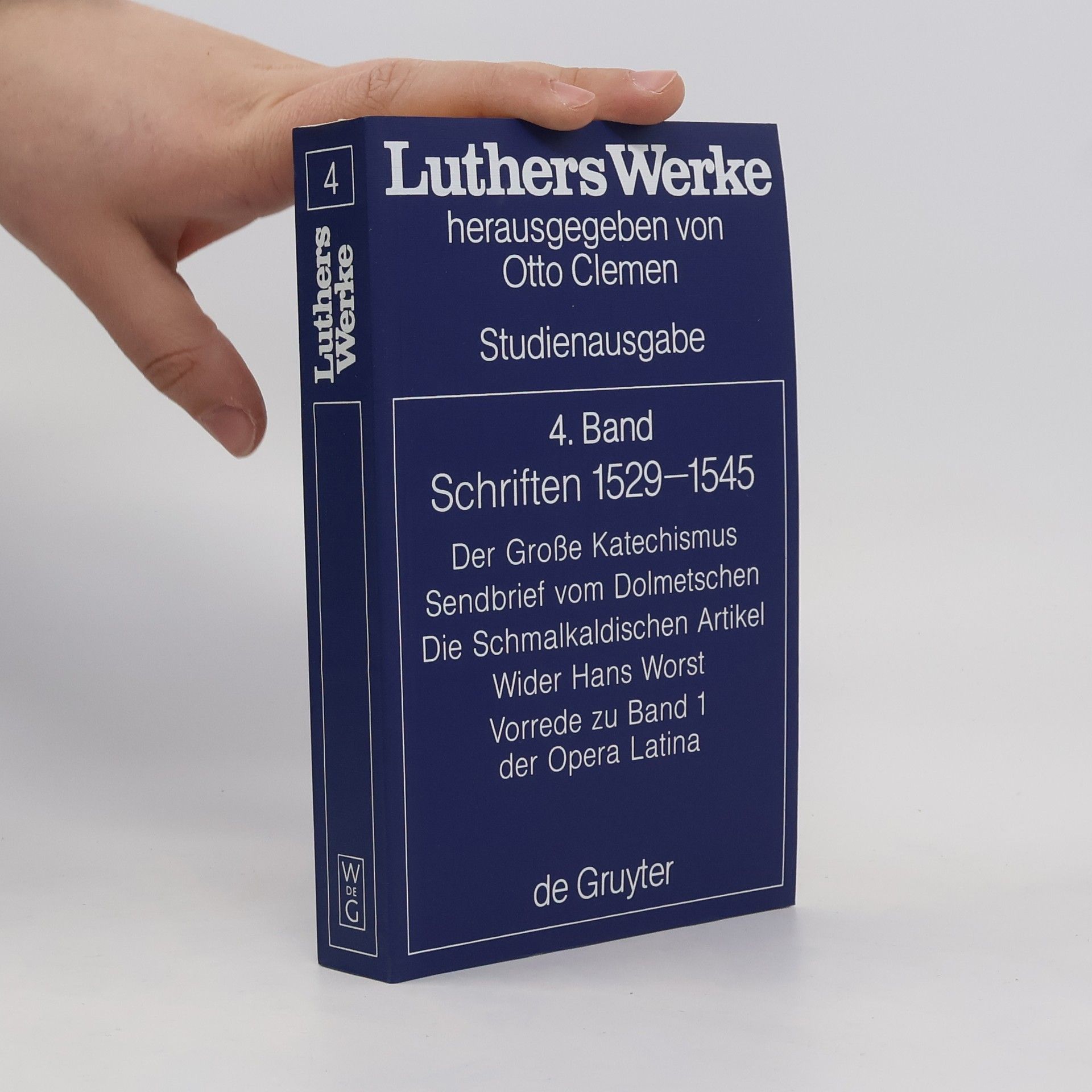 Martin Luther Luthers Werke in Auswahl