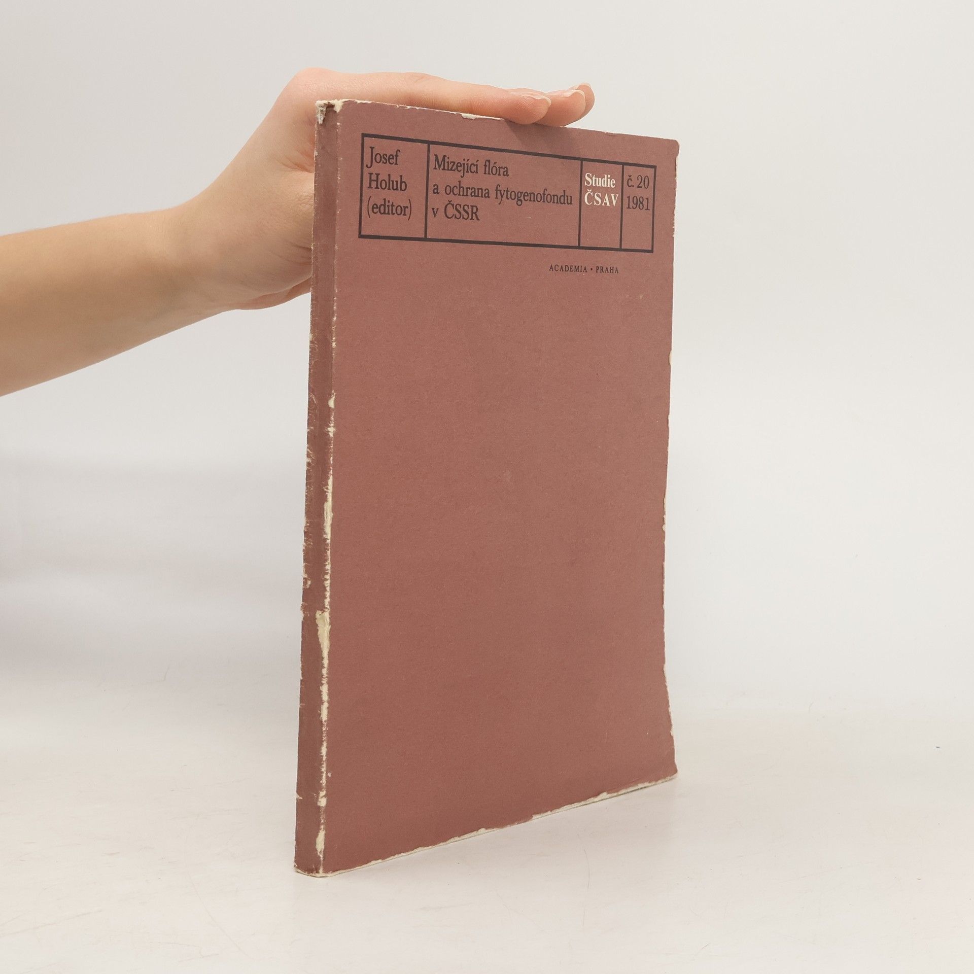 kolektiv Mizející flóra a ochrana fytogenofondu v ČSSR 20/1981