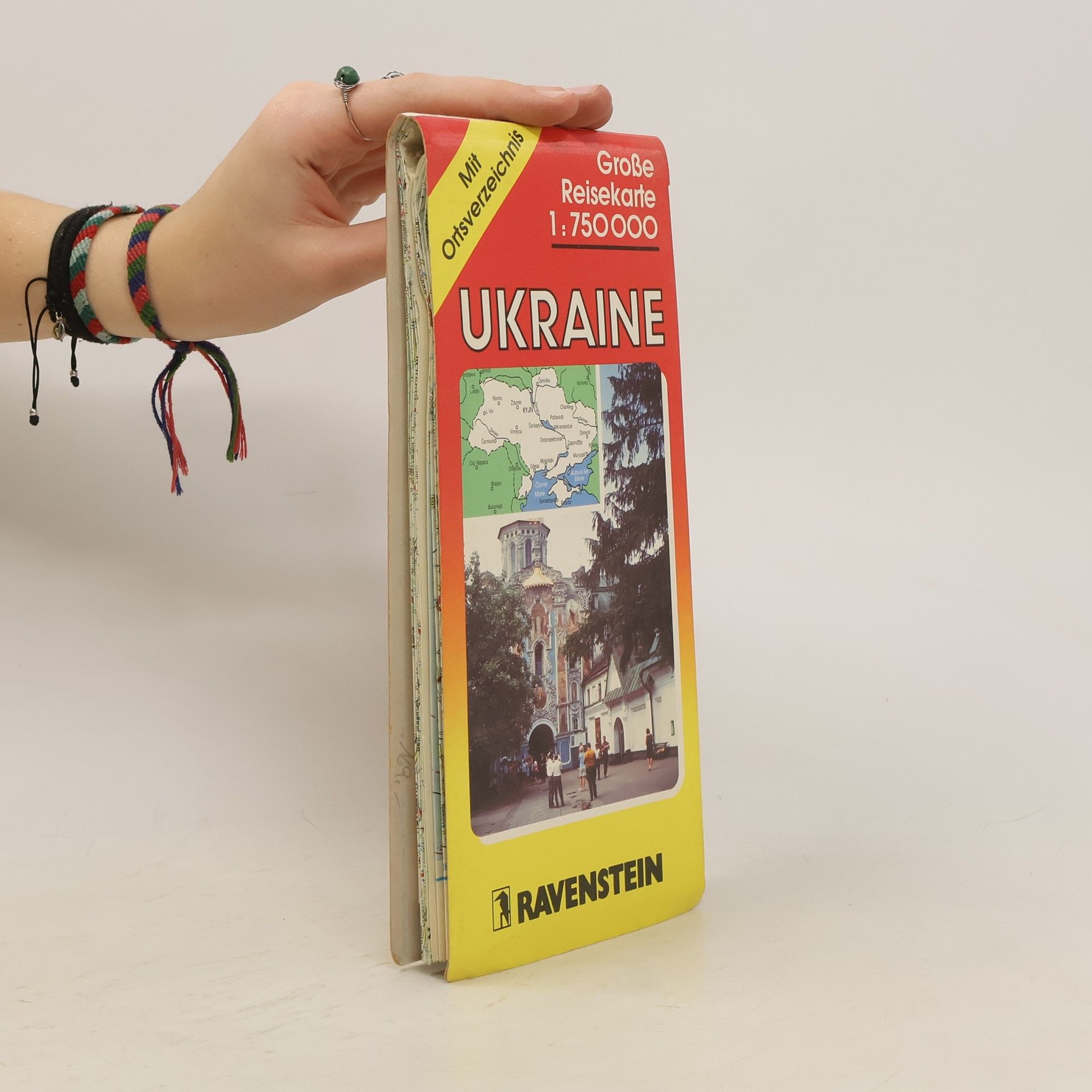 Kolektiv autorů Ukraine. Grosse Reisekarte 1:750 000