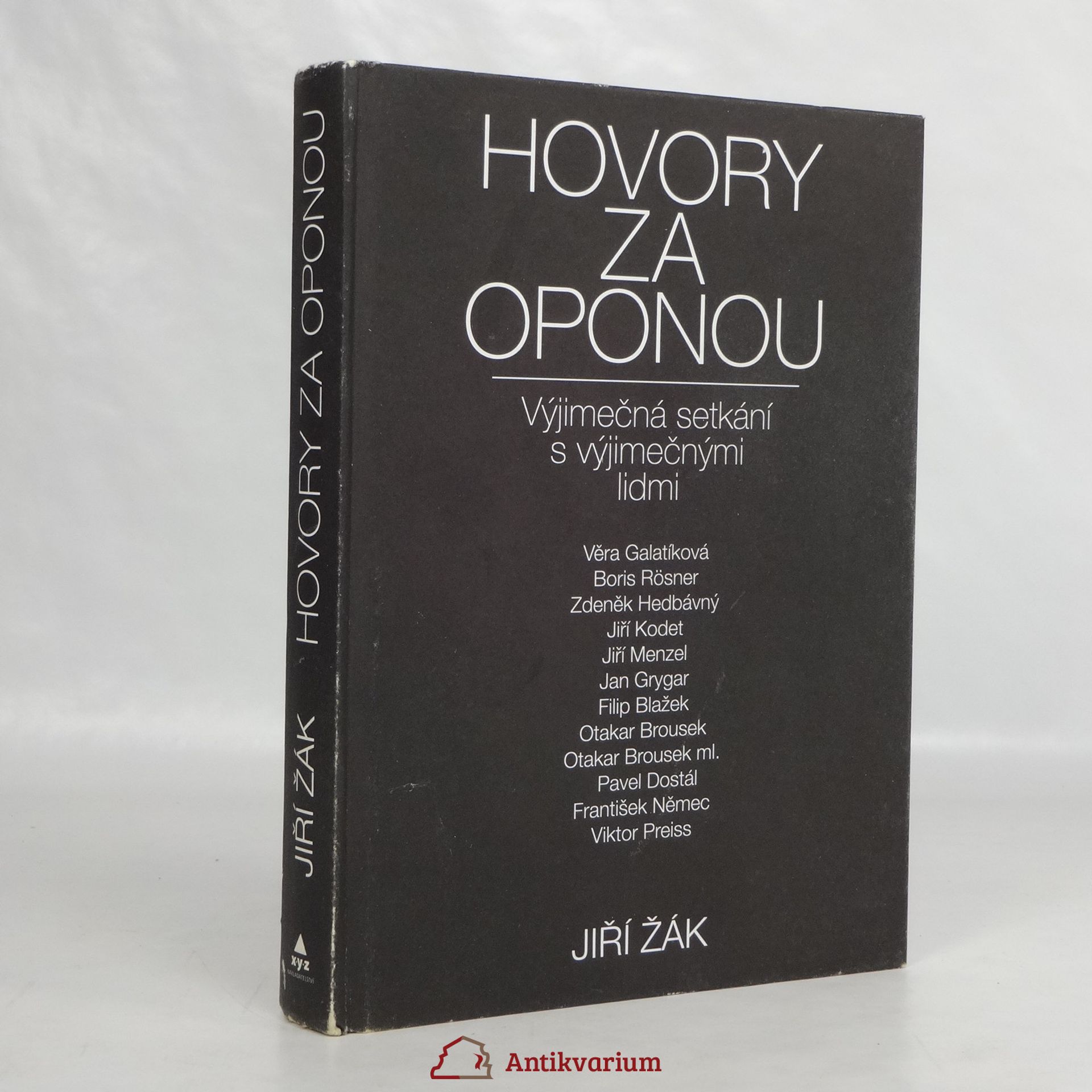 Jiří Žák Hovory za oponou. Výjimečná setkání s výjimečnými lidmi
