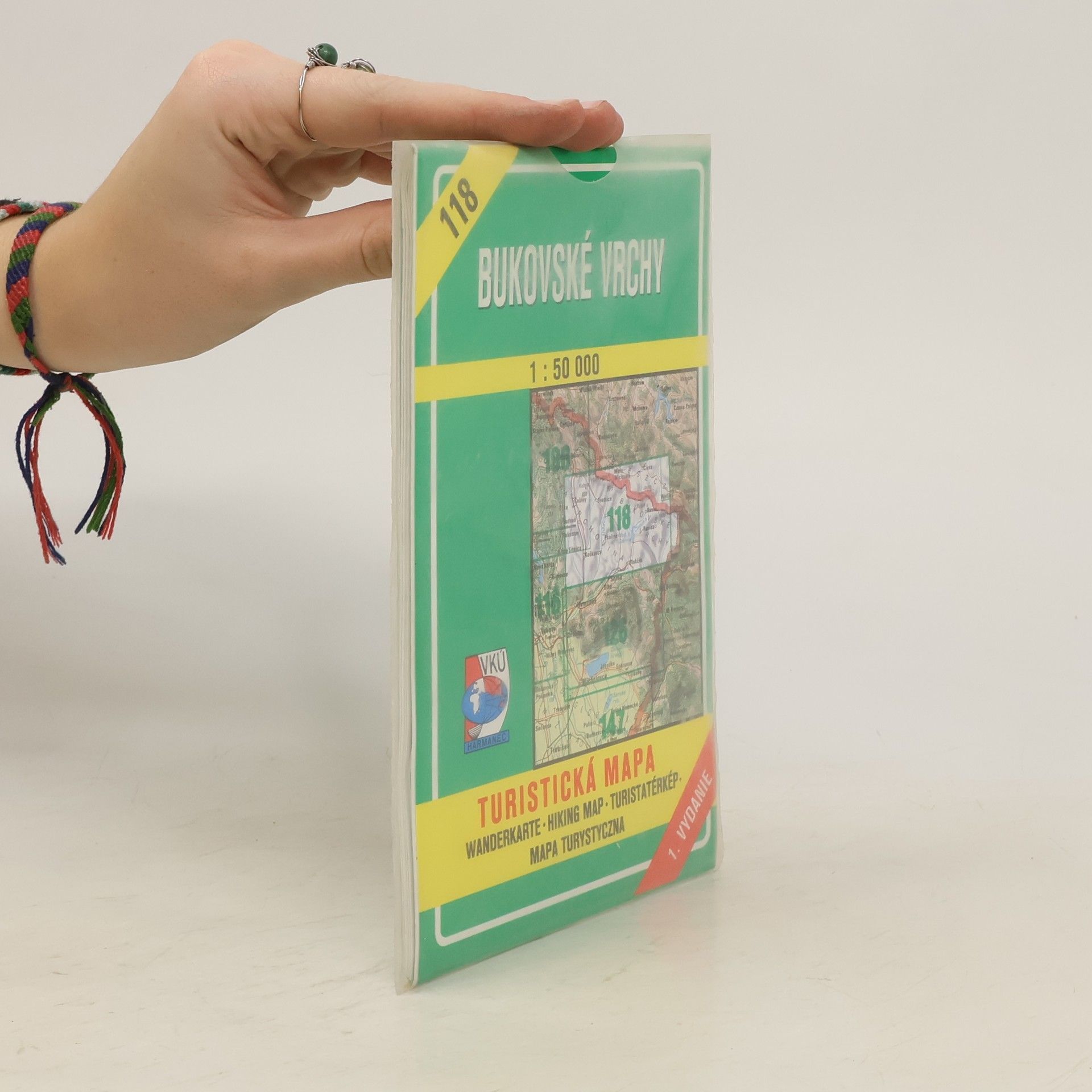 Collective Bukovské vrchy. Turistická mapa 1:50 000
