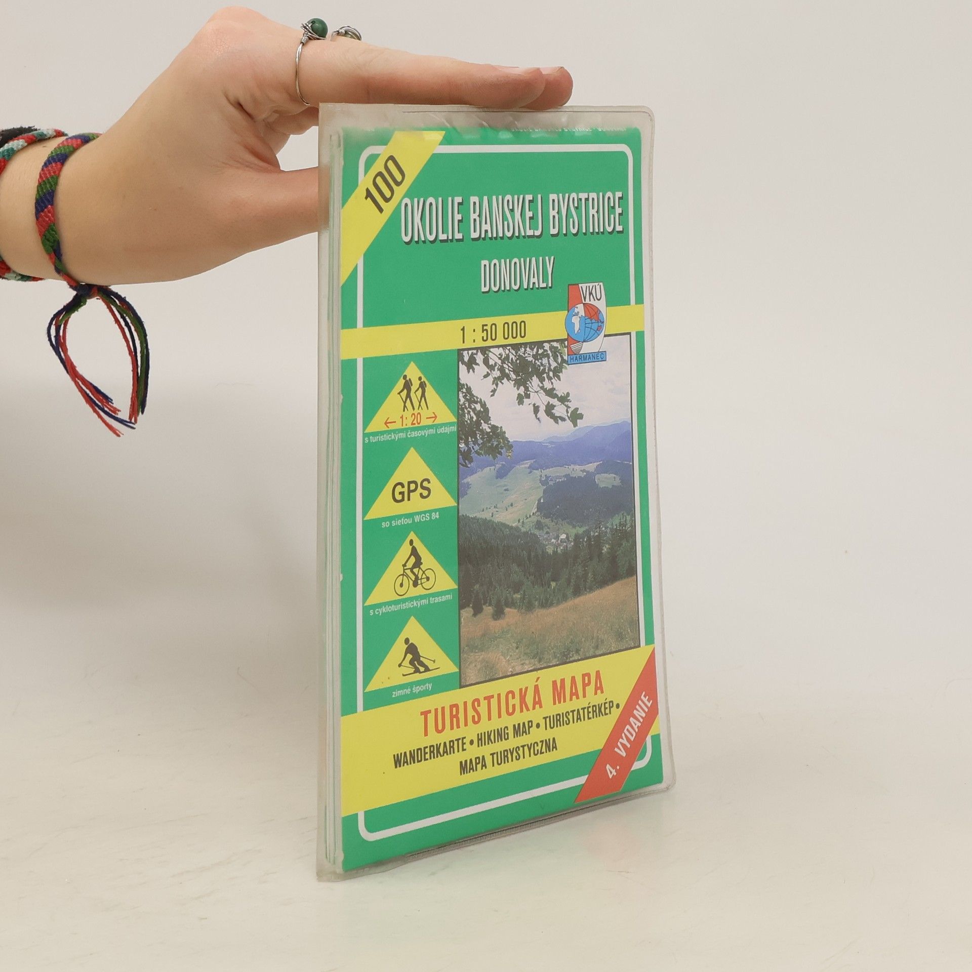 Kolektív autorov Okolie Banskej Bystrice Donovaly 1:50 000