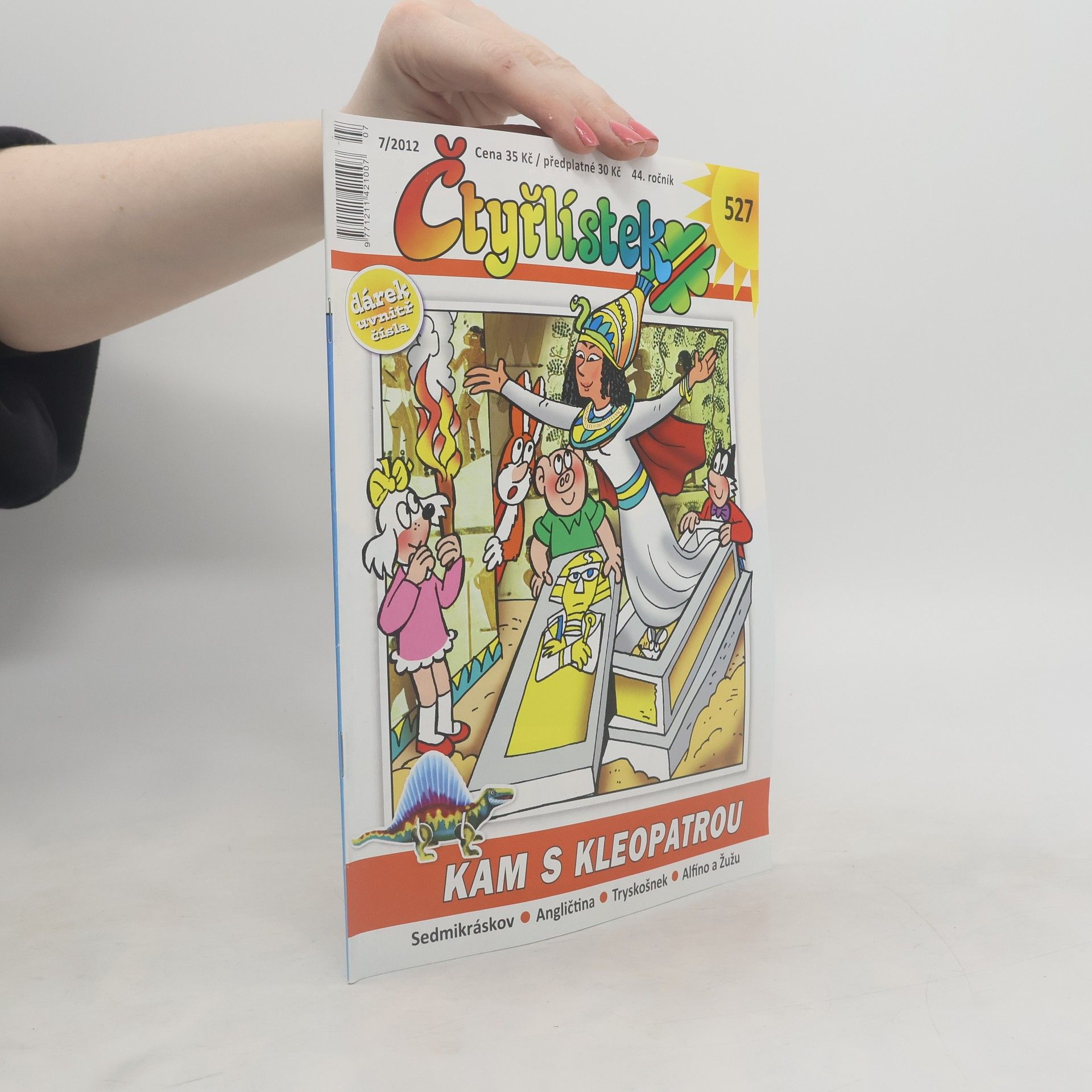 Kolektív autorov Čtyřlístek 527 7/2012 Kam s Kleopatrou