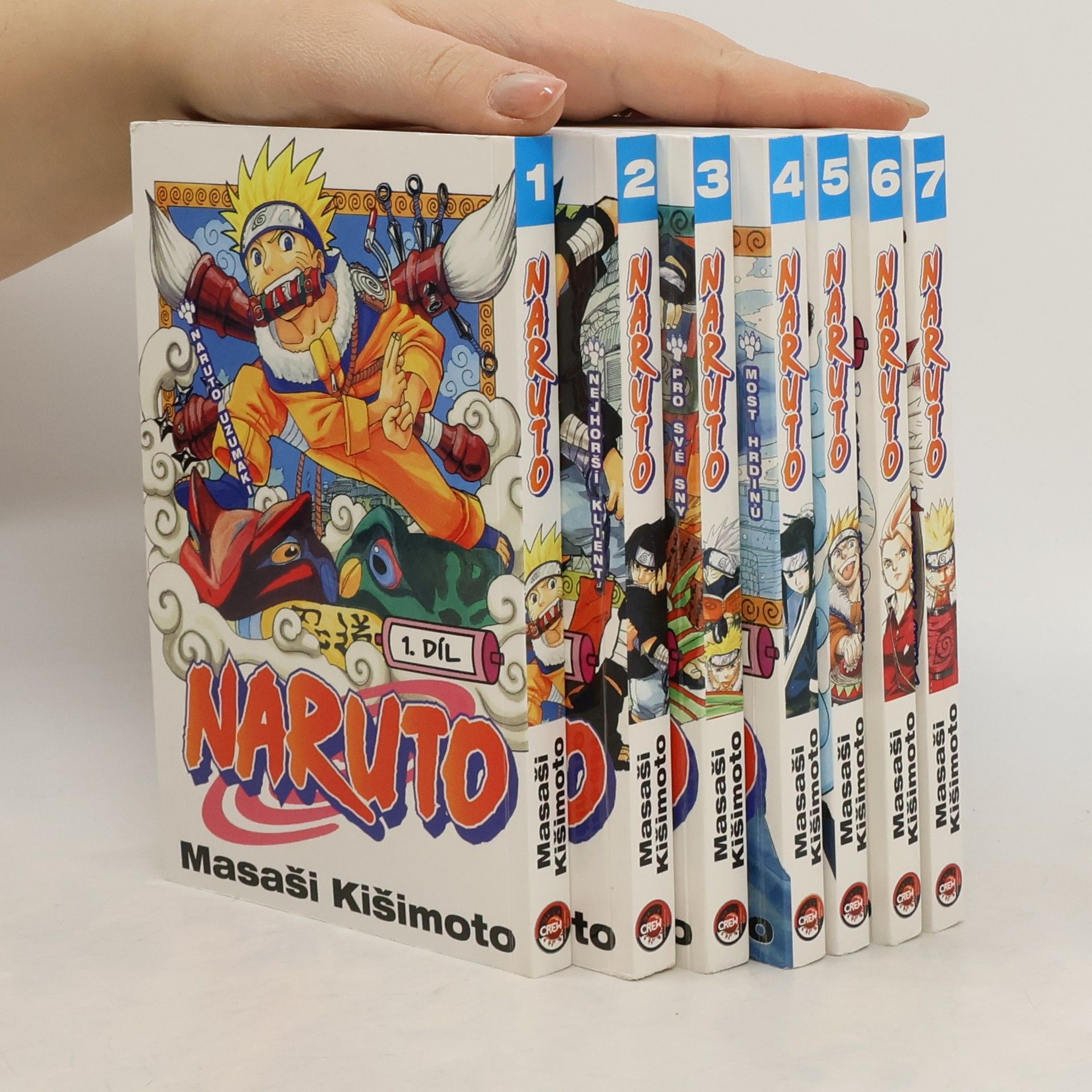 Masashi Kishimoto Naruto. Box 1-7