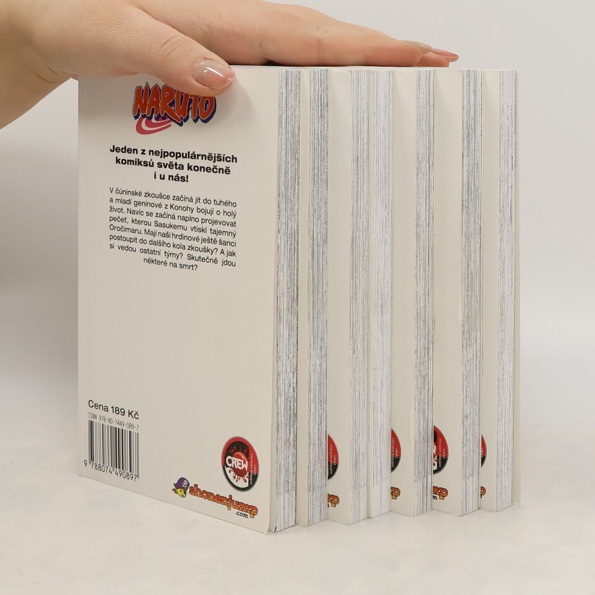 Masashi Kishimoto Naruto. Box 1-7