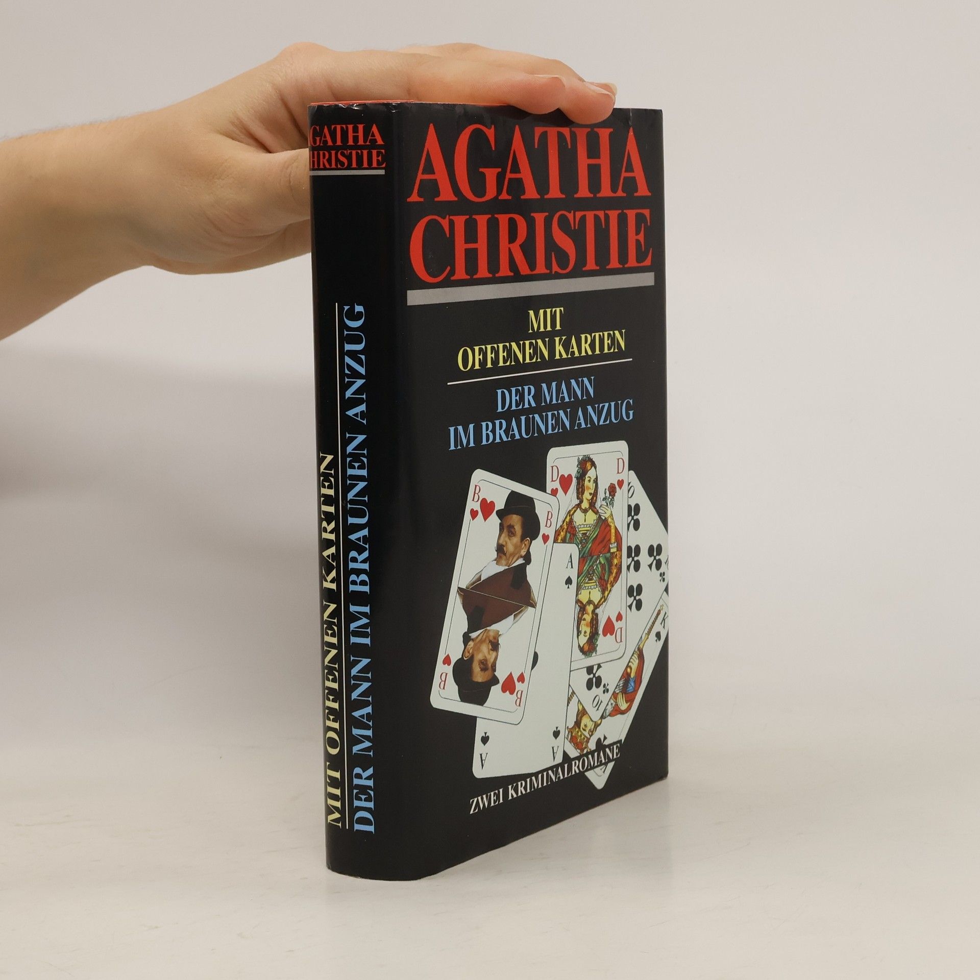 Agatha Christie Mit offenen Karten. Der Mann im braunen Anzug