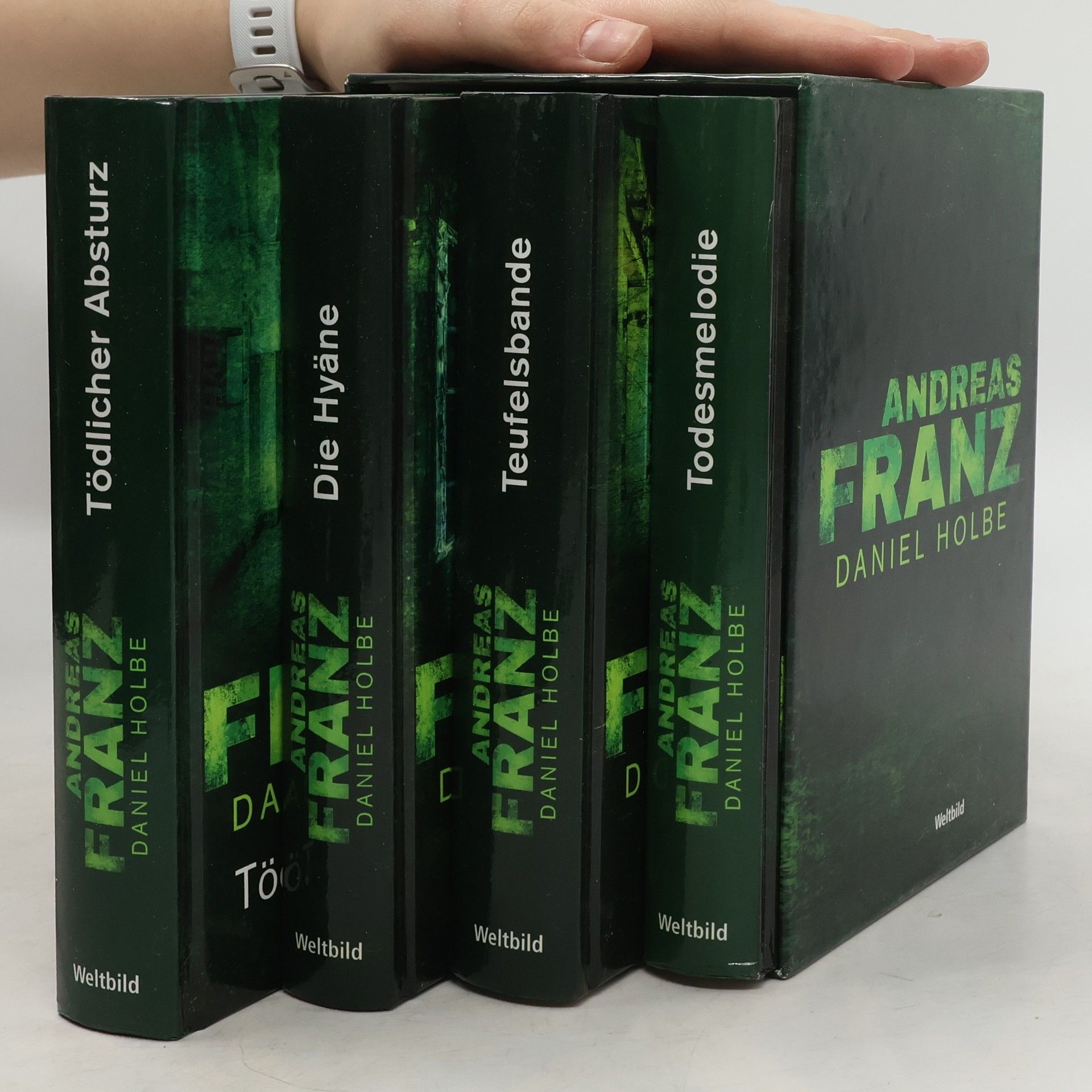 Andreas Franz Todesmelodie. Tödlicher Absturz. Teufelsbande. Die Hyäne