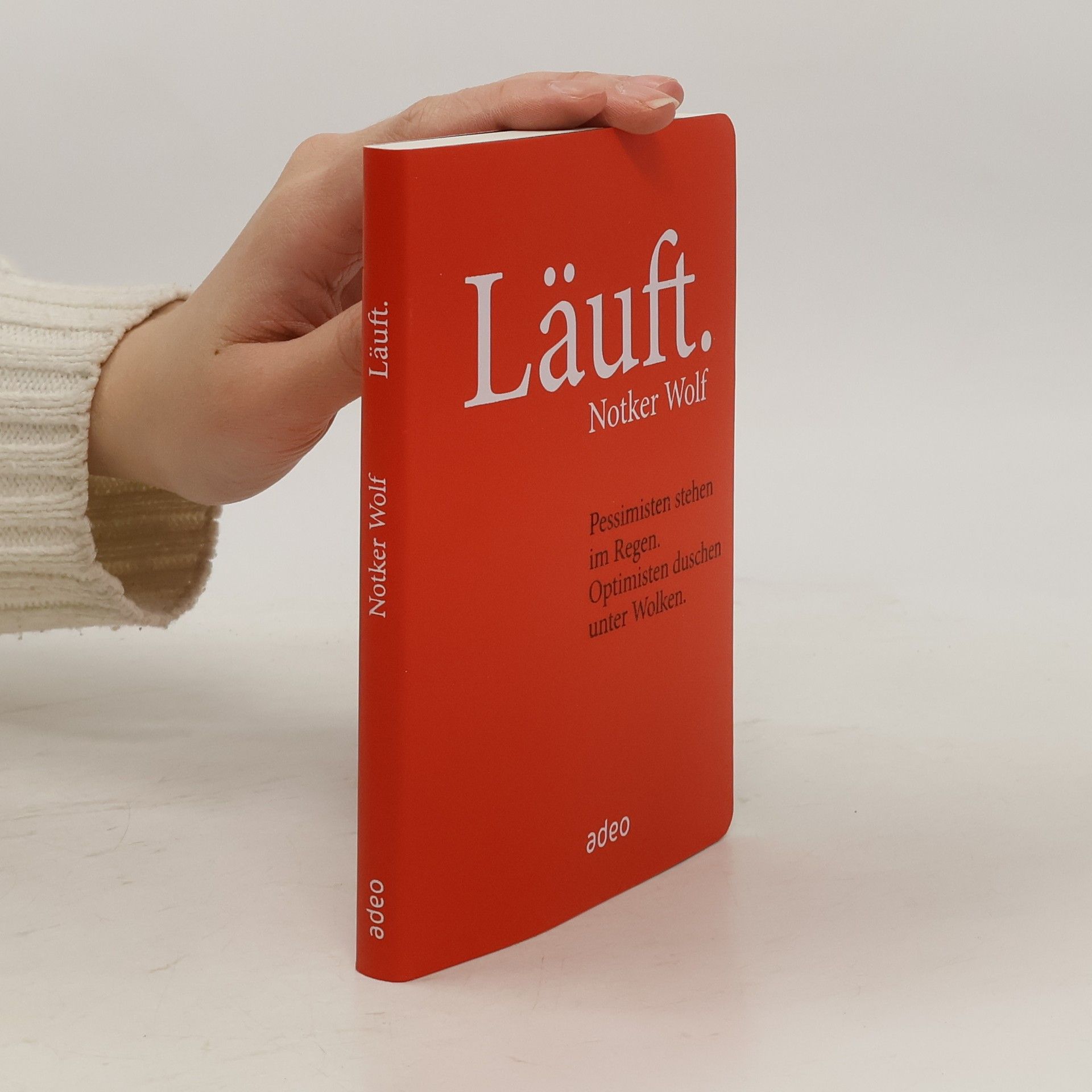 Notker Wolf Läuft.