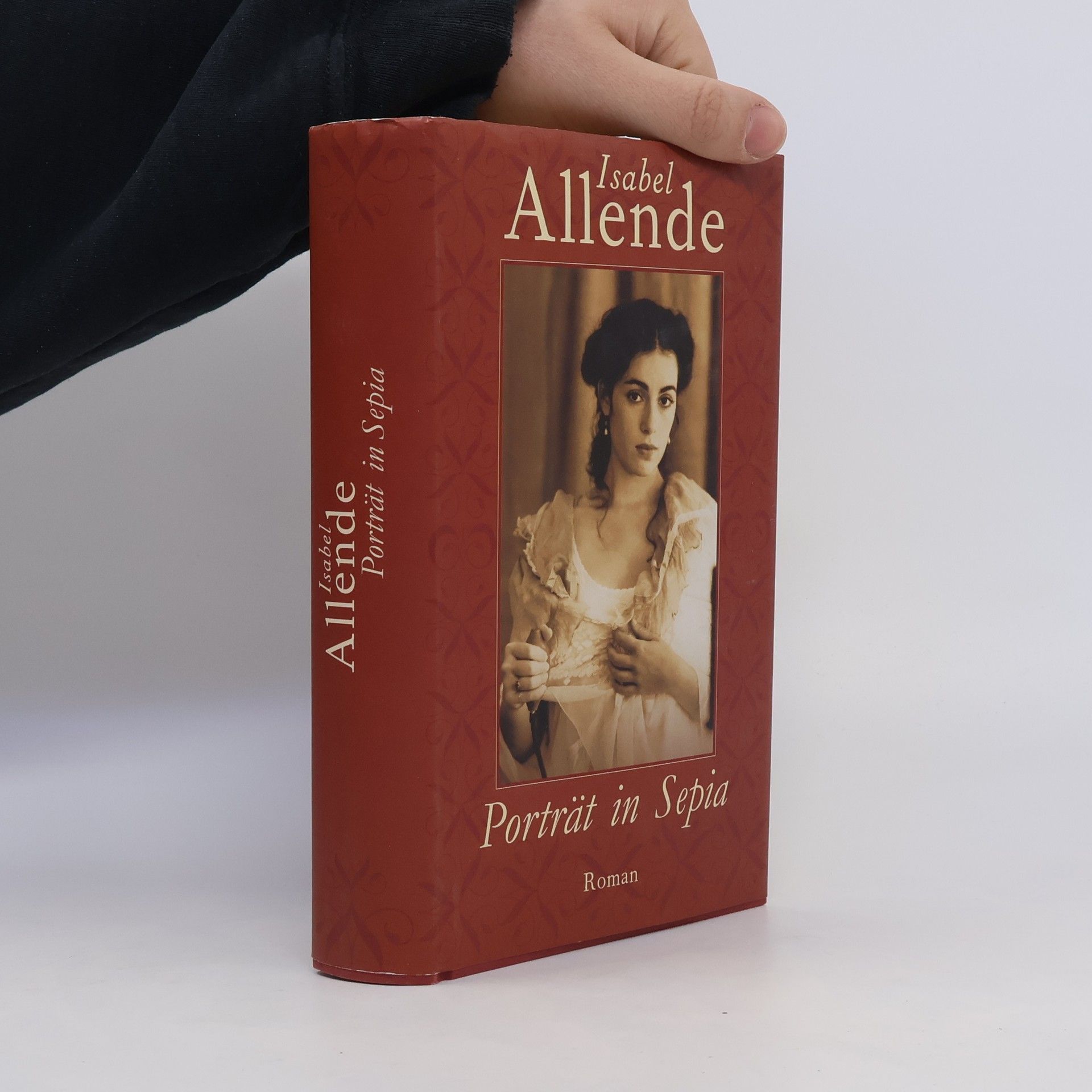 Isabel Allende Llona Porträt on Sepia