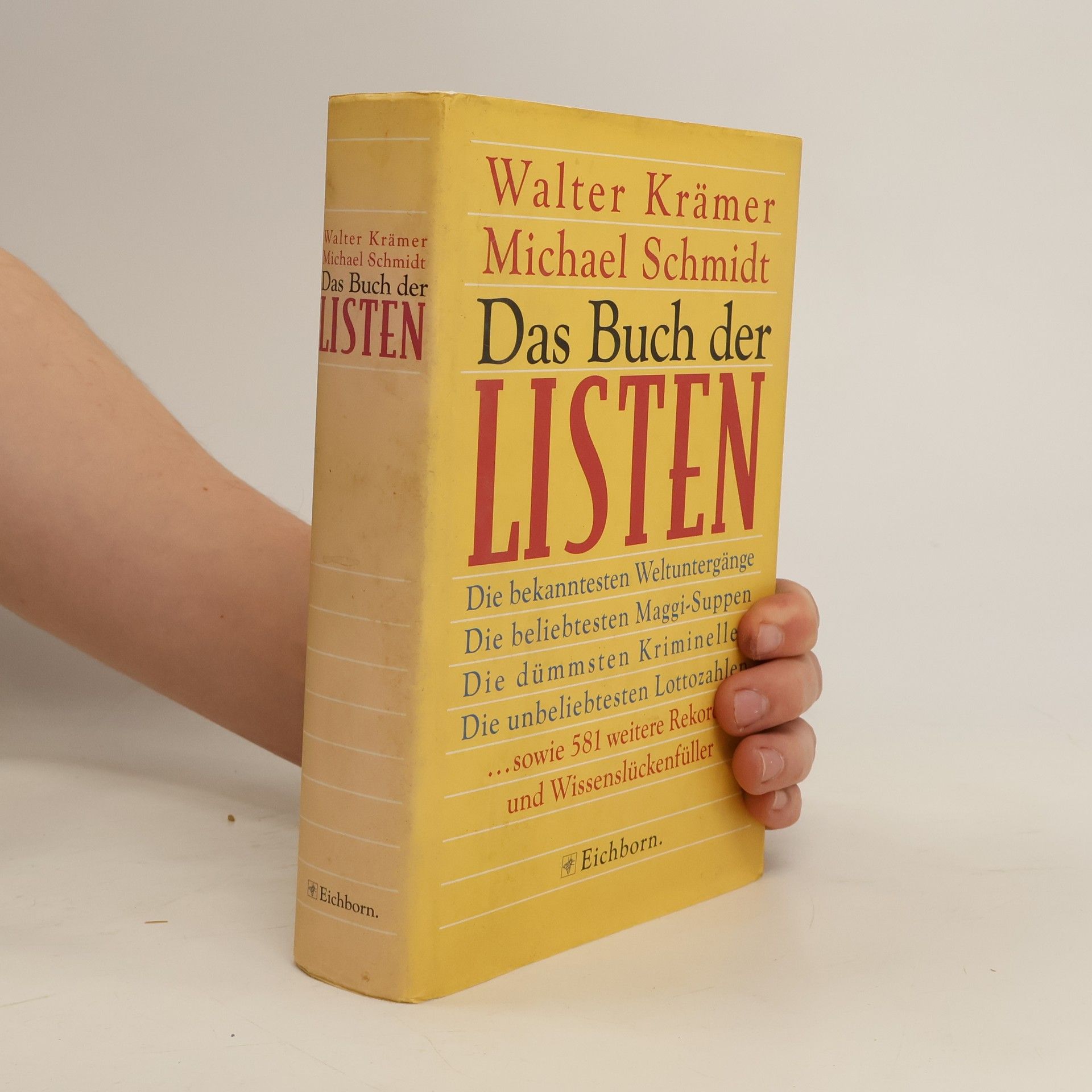 Walter Krämer Das Buch der Listen