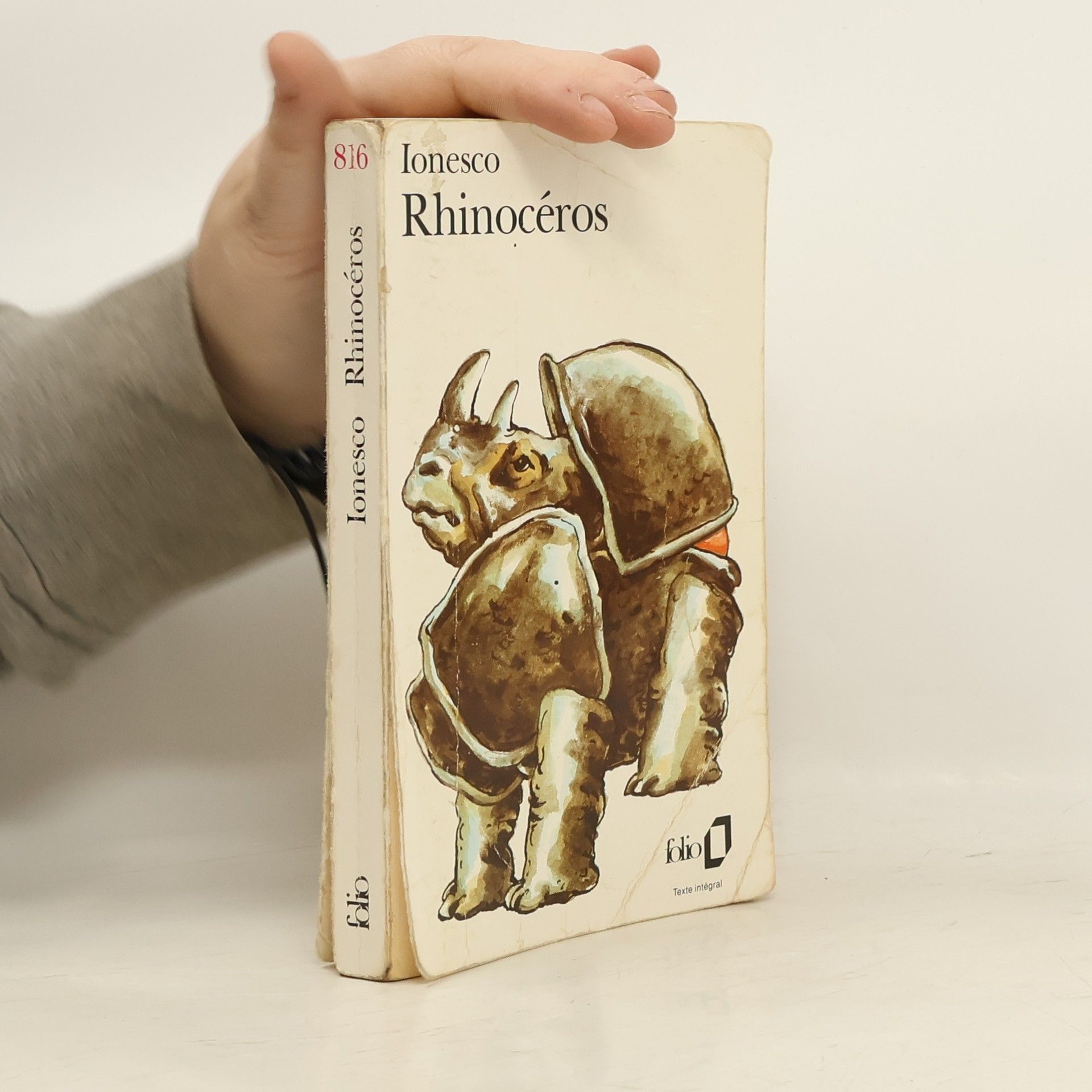 Eugéne Ionesco Rhinoceros : piece en trois actes et quatre tableaux
