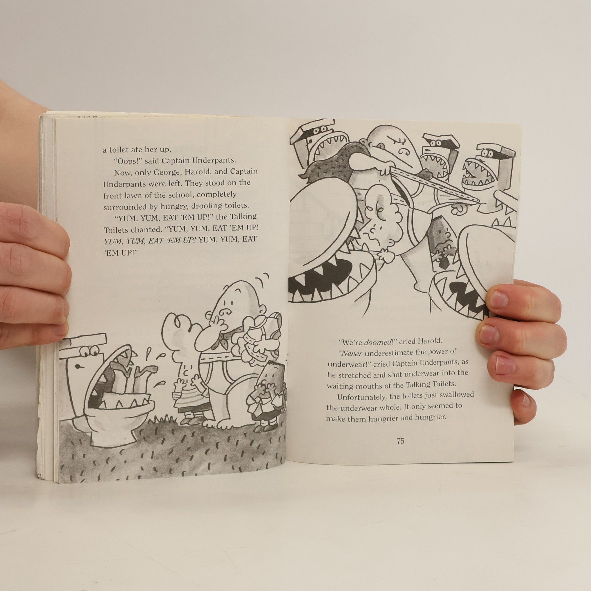 Dav Pilkey Captain Underpants and the Attack of the Talking Toilets