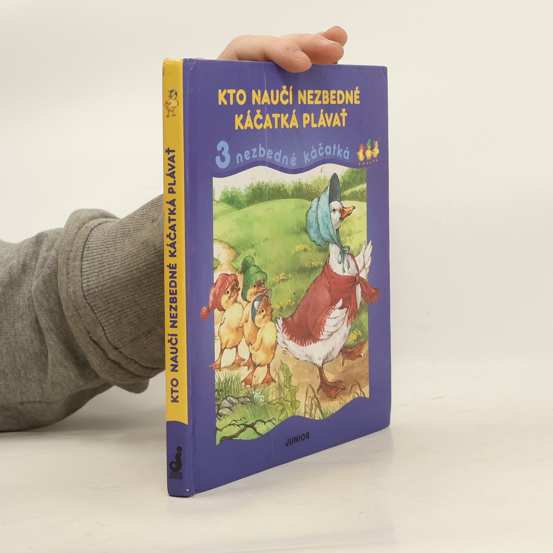 Mária Štefánková Kto naučí nezbedné káčatká plávať