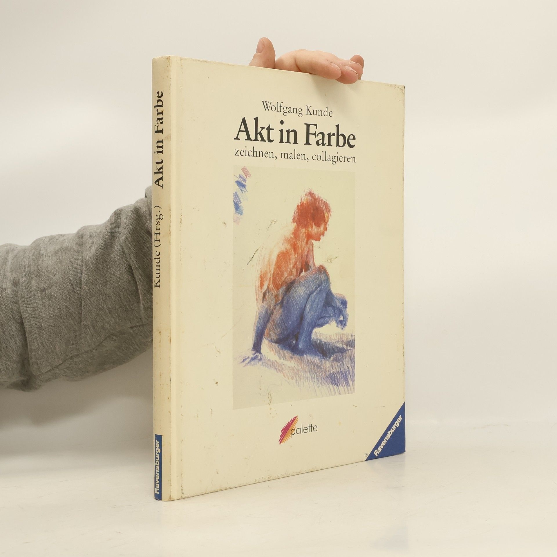 Wolfgang Kunde Akt in Farbe