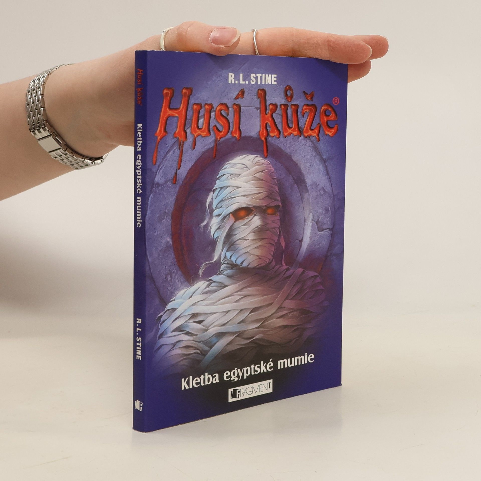 R. L. Stine Husí kůže: Kletba egyptské mumie