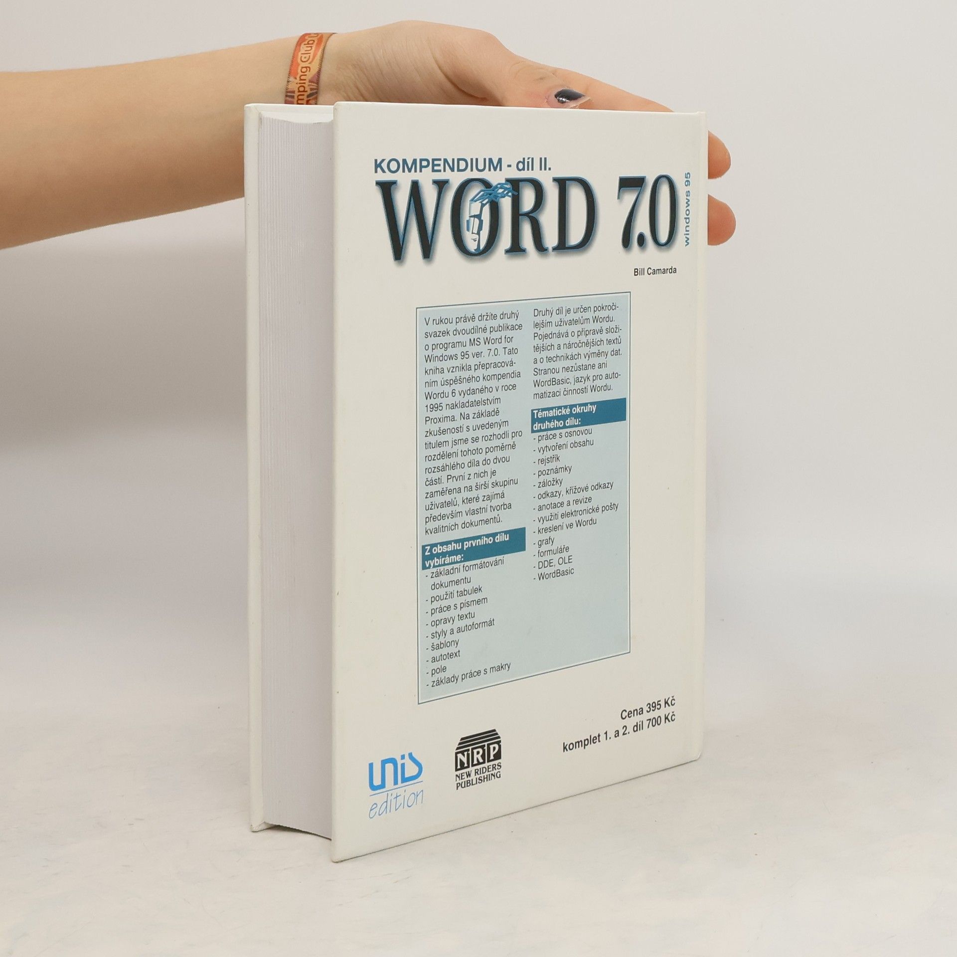 Bill Camarda Word 7.0: kompendium II.