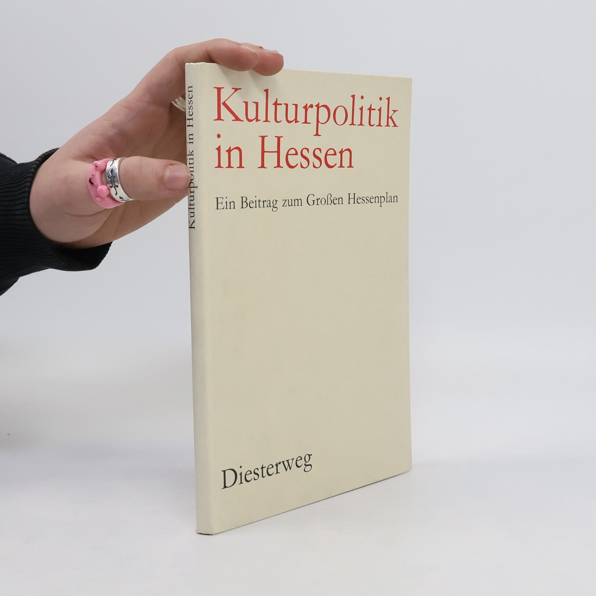 Ernst Schütte Kulturpolitik in Hessen