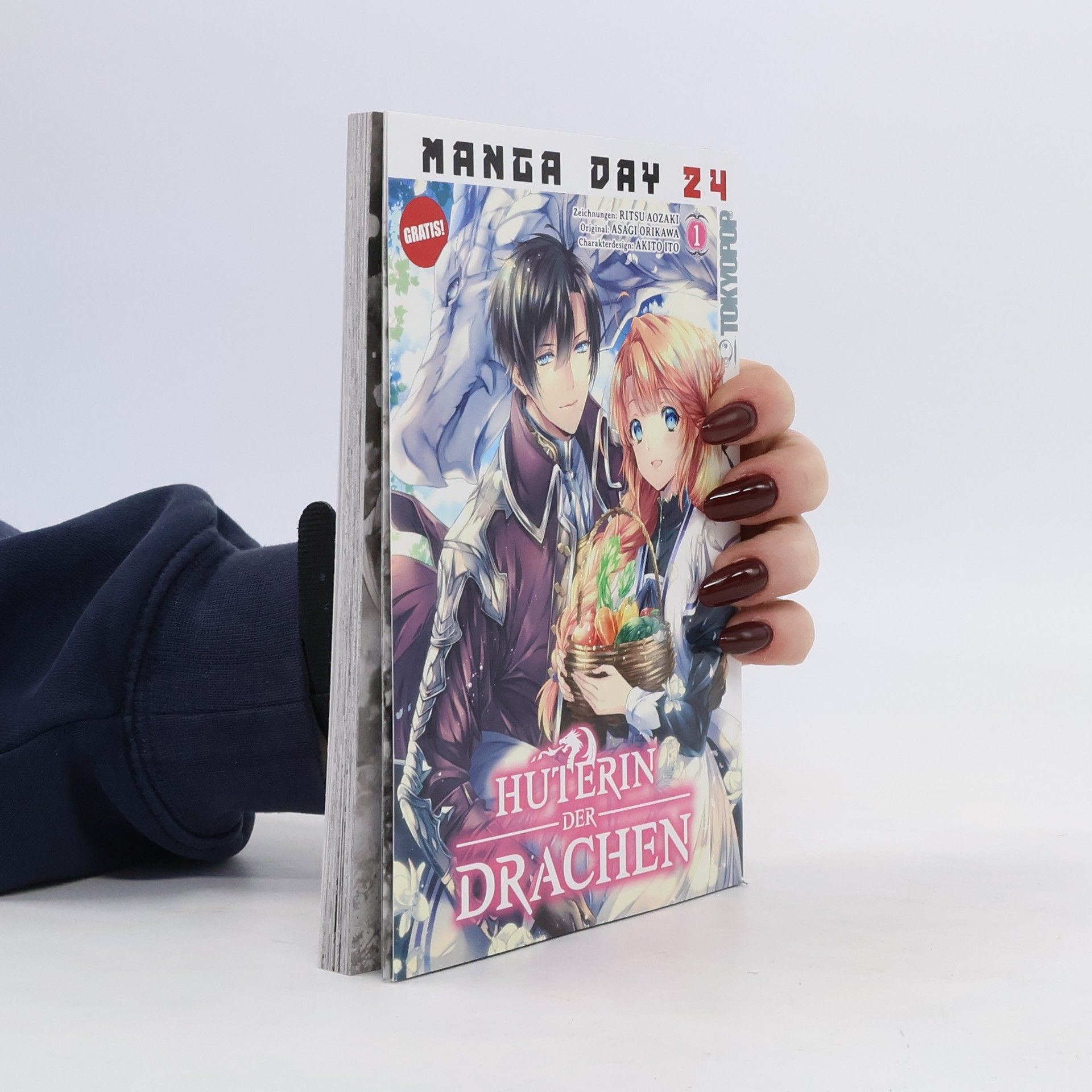 Ritsu Aozaki Manga Day 24. Hunterin der Drachen