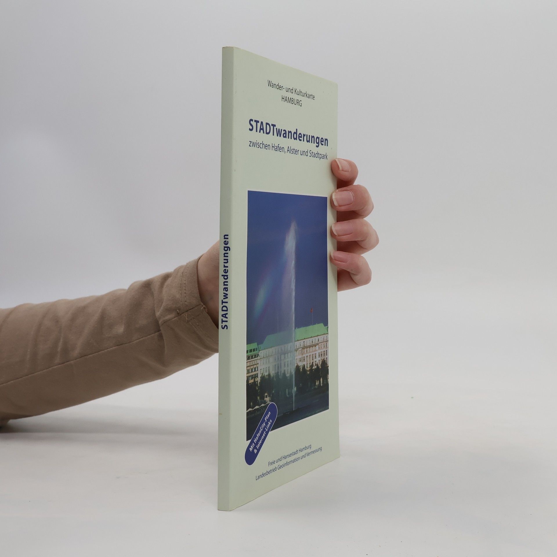 Gerd Hoffmann Wander- und Kulturkarte Hamburg